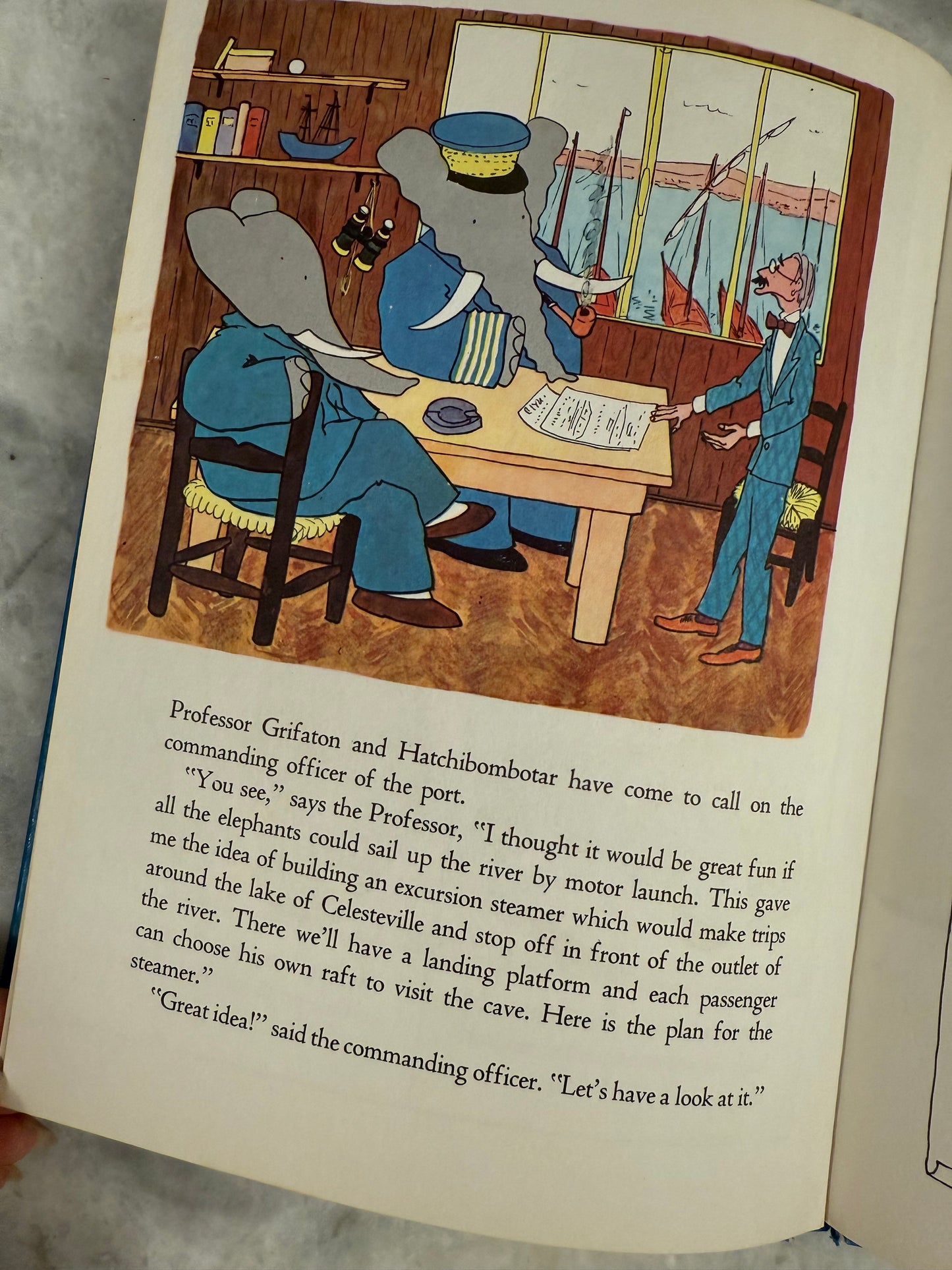 “Babar and the Professor” by Laurent de Brunhoff (1957)