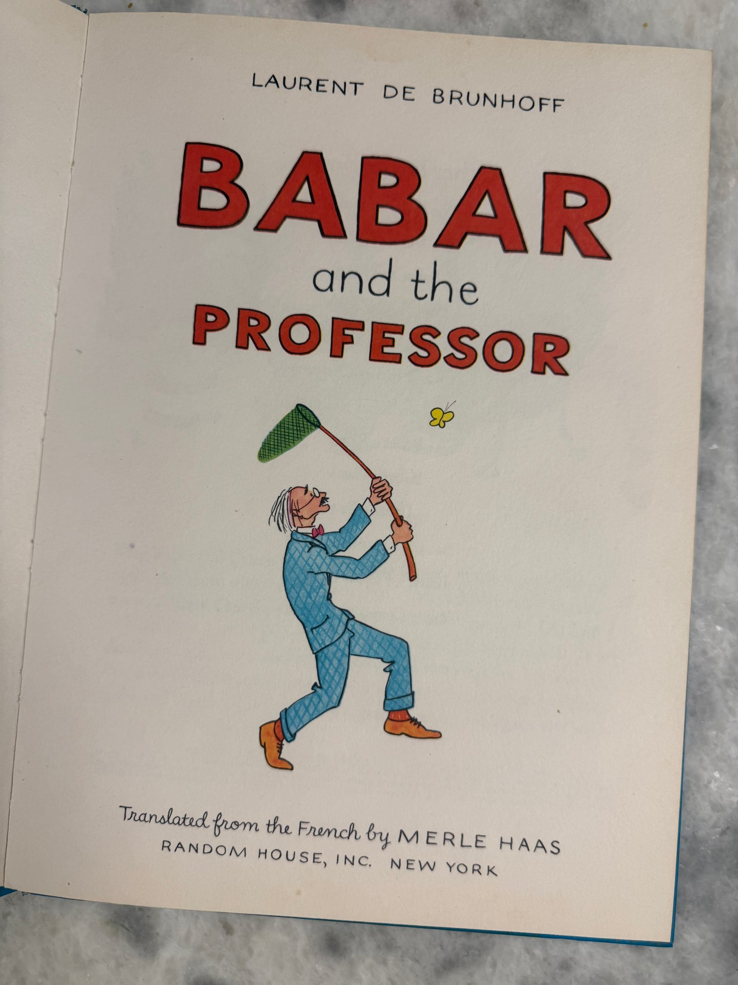 “Babar and the Professor” by Laurent de Brunhoff (1957)