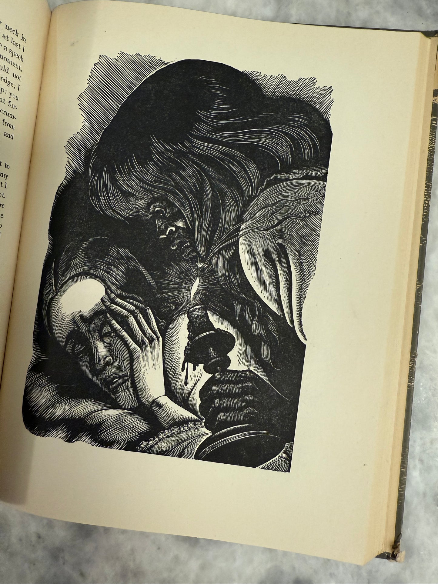 Jane Eyre by Charlotte Brontë with wood engravings by Fritz Eichenburg