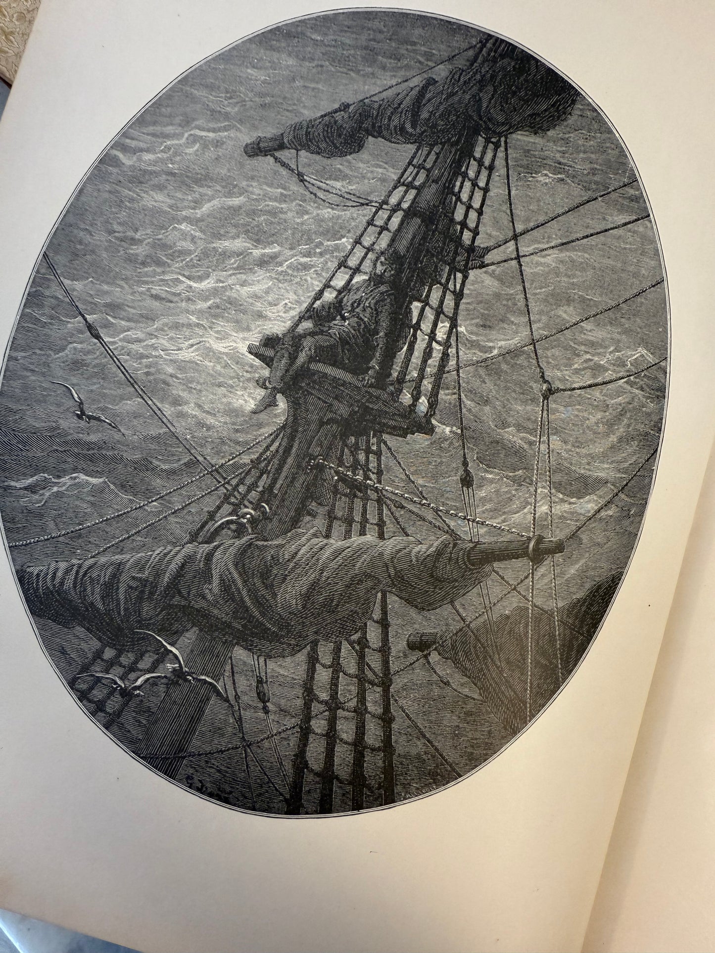 Rare collectible- Altemus’ Edition- The Rime of the Ancient Mariner by Samuel Taylor Coleridge illustrated by Gustave Dore