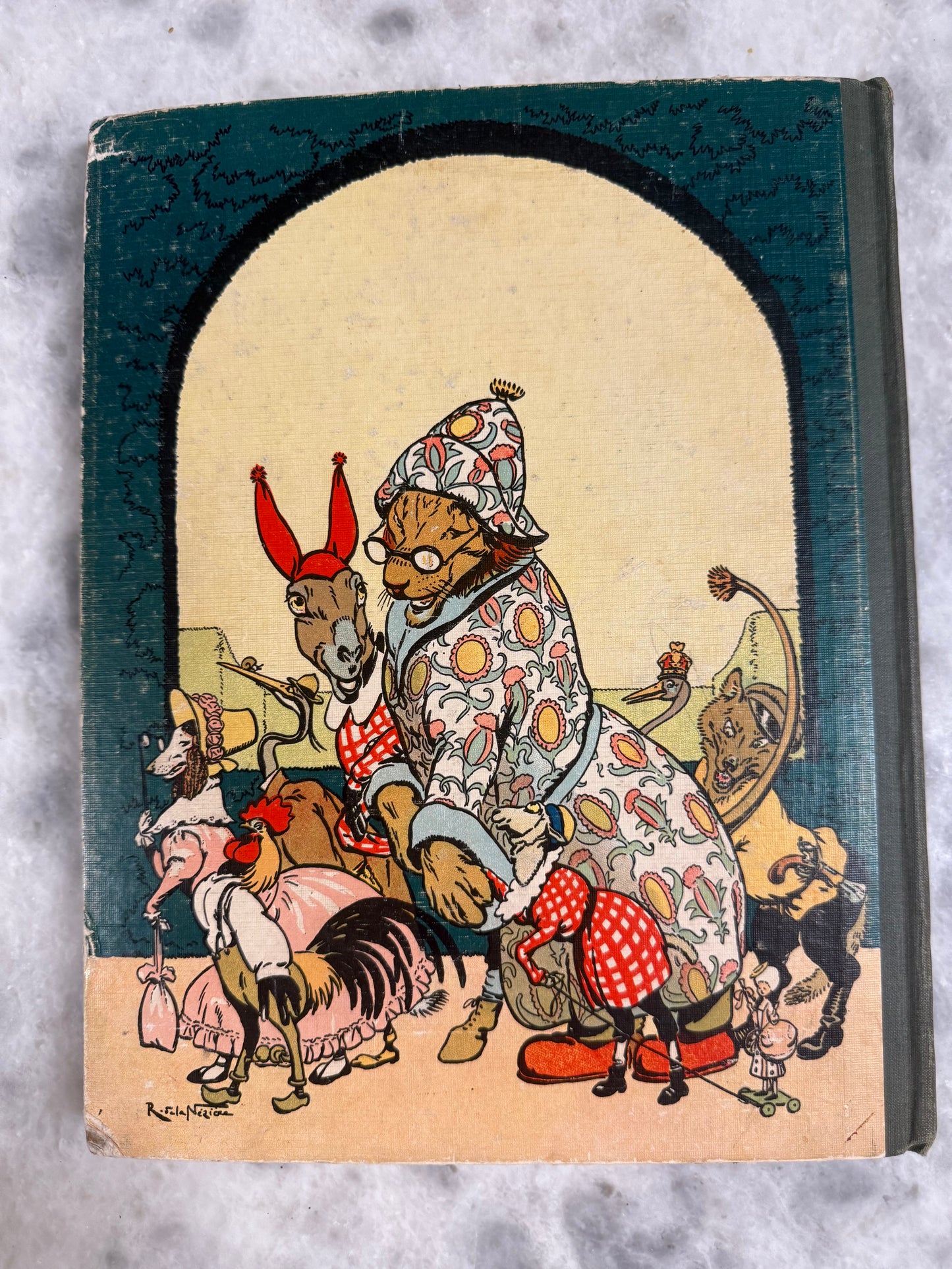 Rare- “Fables de La Fontaine” (1937, Maison Mame, Ill. R. de la Nézière)