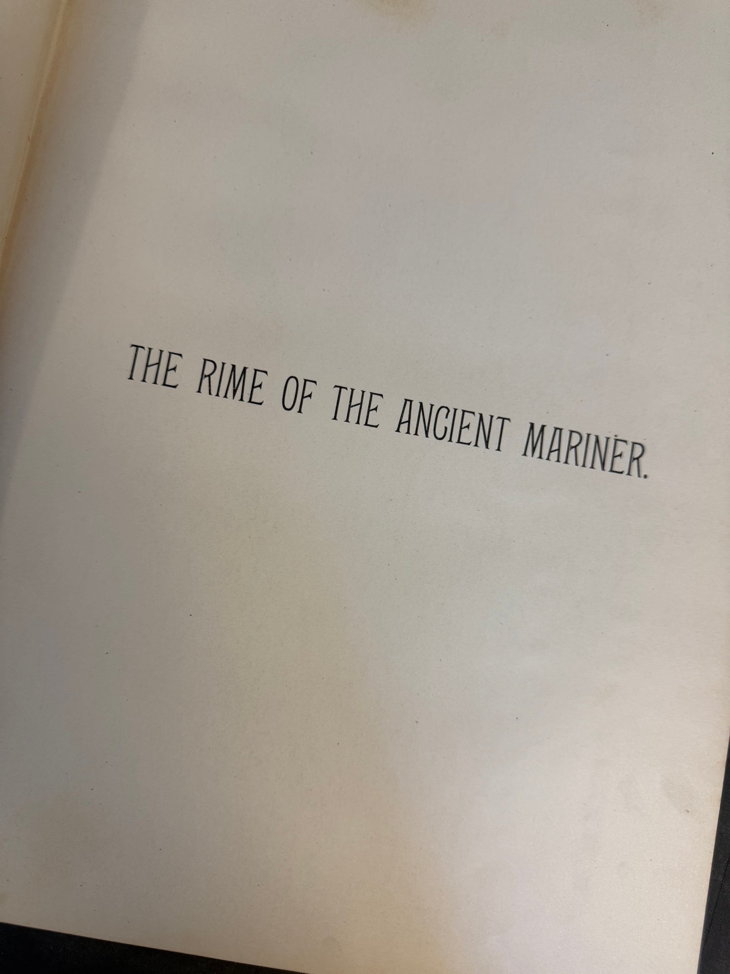 Rare collectible- Altemus’ Edition- The Rime of the Ancient Mariner by Samuel Taylor Coleridge illustrated by Gustave Dore