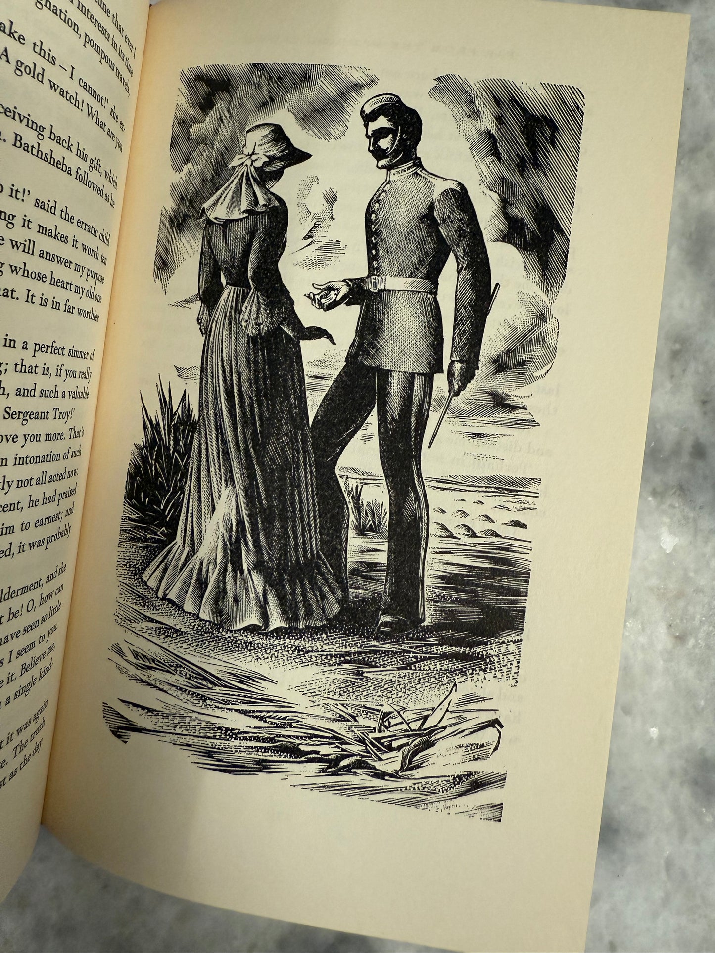 “Far from the Madding Crowd” by Thomas Hardy (1958) Heritage Press Edition