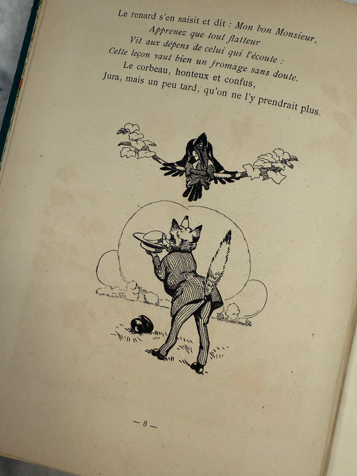 Rare- “Fables de La Fontaine” (1937, Maison Mame, Ill. R. de la Nézière)