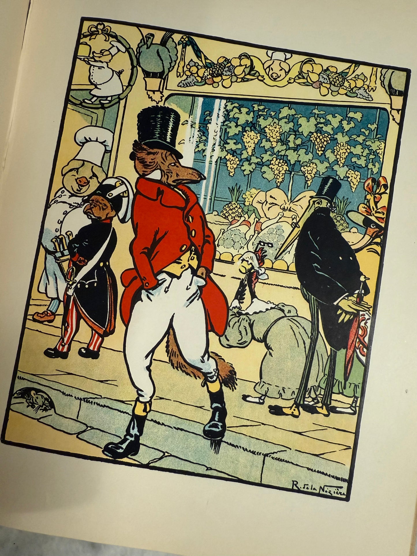 Rare- “Fables de La Fontaine” (1937, Maison Mame, Ill. R. de la Nézière)