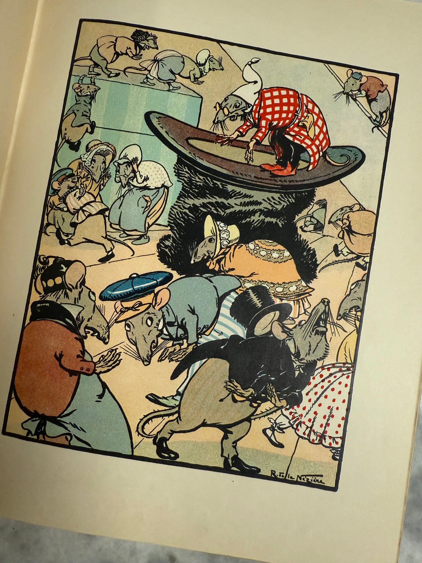 Rare- “Fables de La Fontaine” (1937, Maison Mame, Ill. R. de la Nézière)