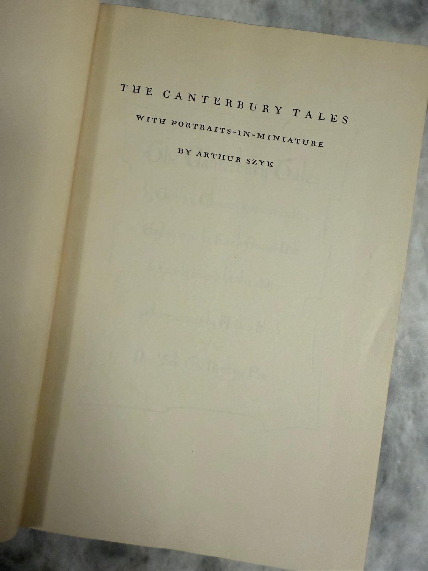 “The Canterbury Tales” by Geoffrey Chaucer