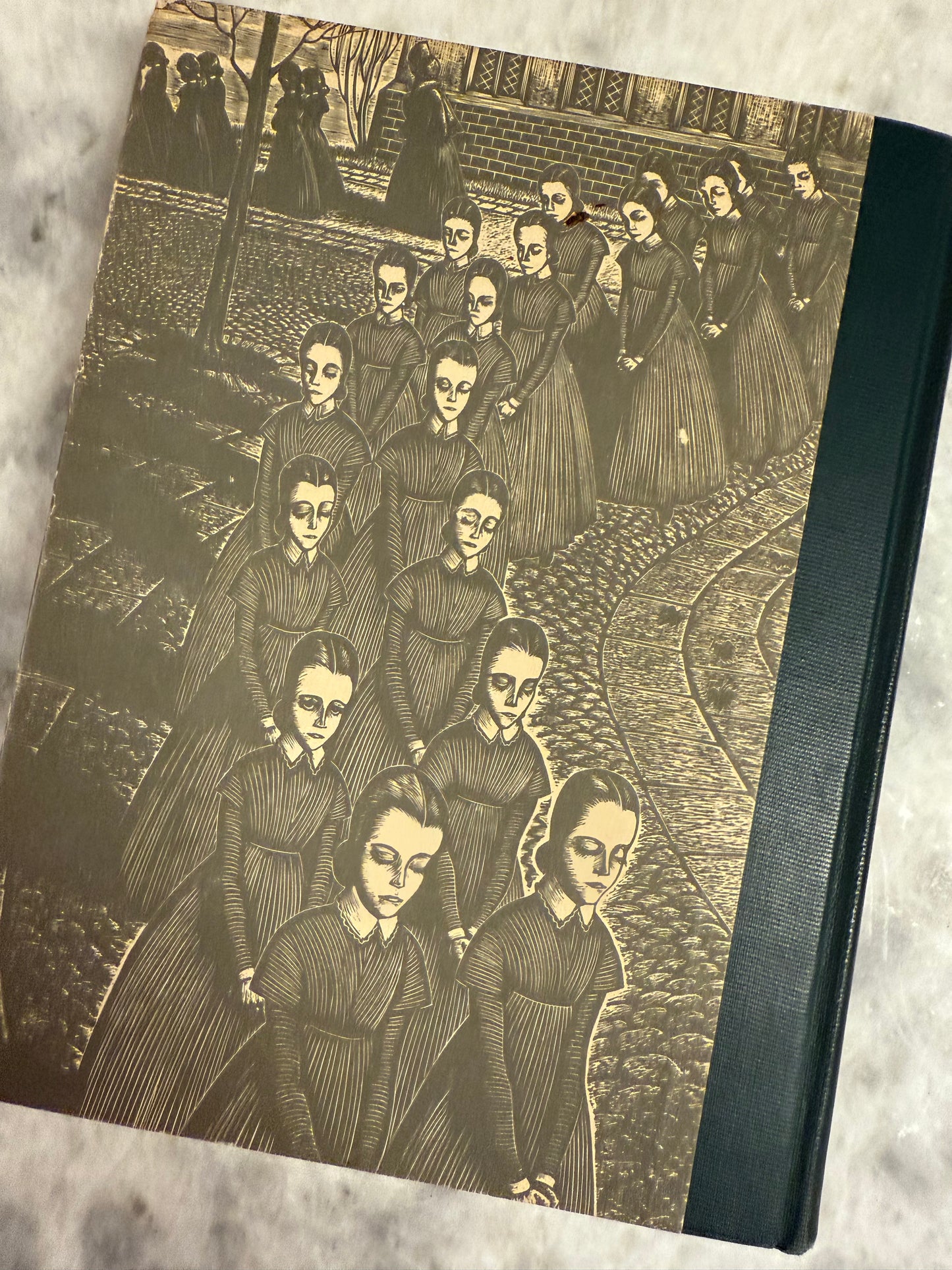 Jane Eyre by Charlotte Brontë with wood engravings by Fritz Eichenburg
