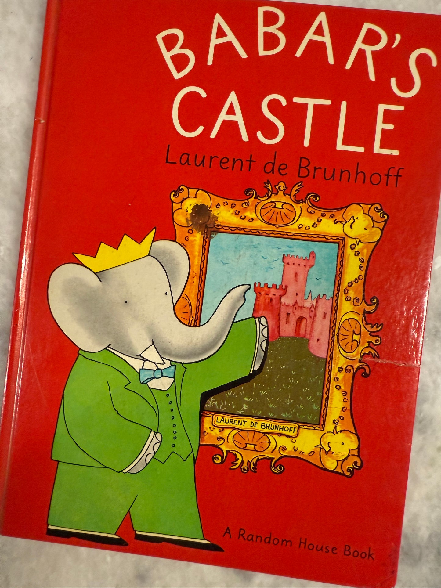 First American Edition- “Babar’s Castle” by Laurent de Brunhoff (1962)
