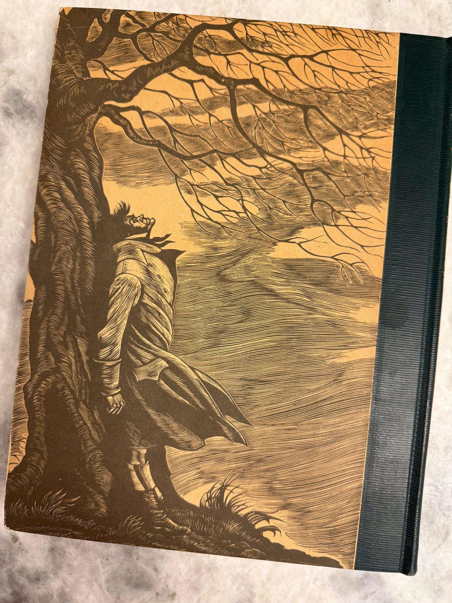 Wuthering Heights by Emily Brontë with wood engravings by Fritz Eichenburg
