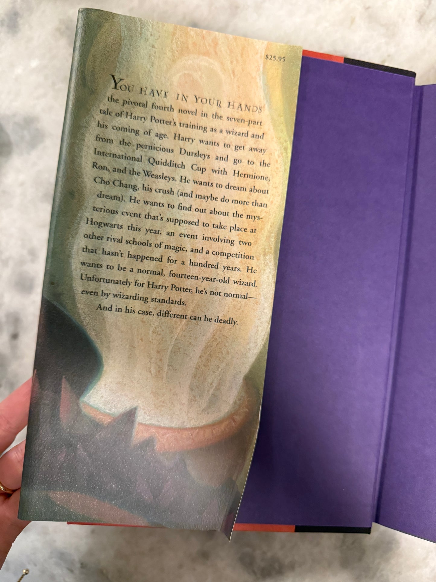 First Edition- First Printing- Harry Potter and the Goblet of Fire