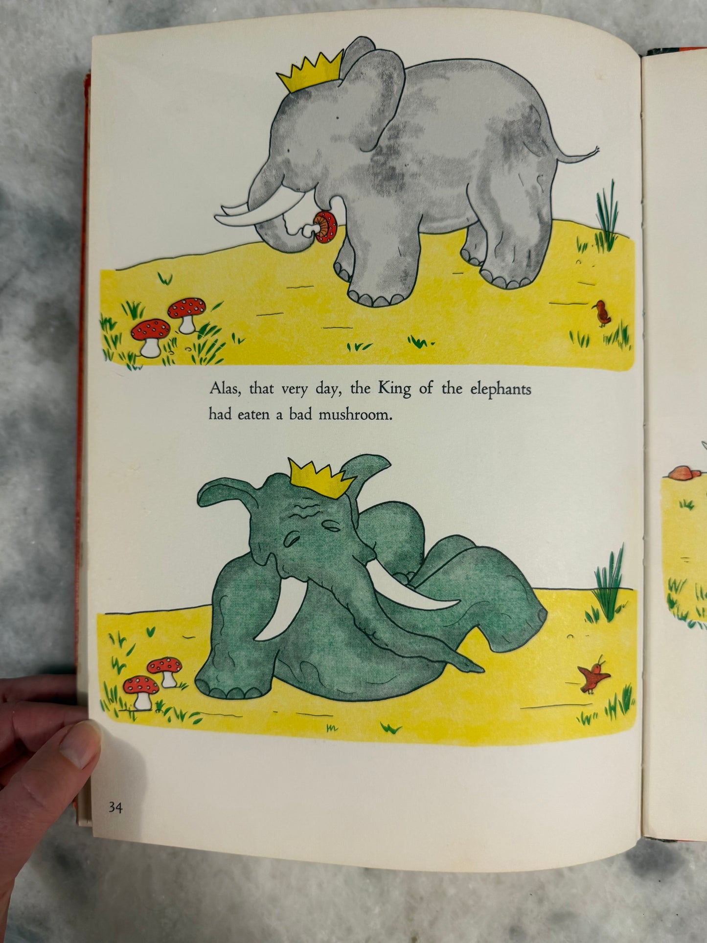 The Story of Babar: The Little Elephant” by Jean de Brunhoff (1960)
