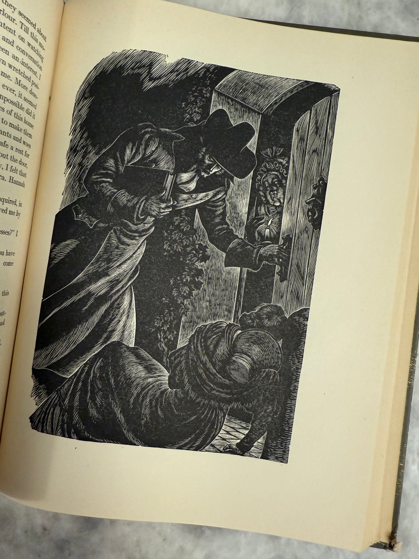 Jane Eyre by Charlotte Brontë with wood engravings by Fritz Eichenburg