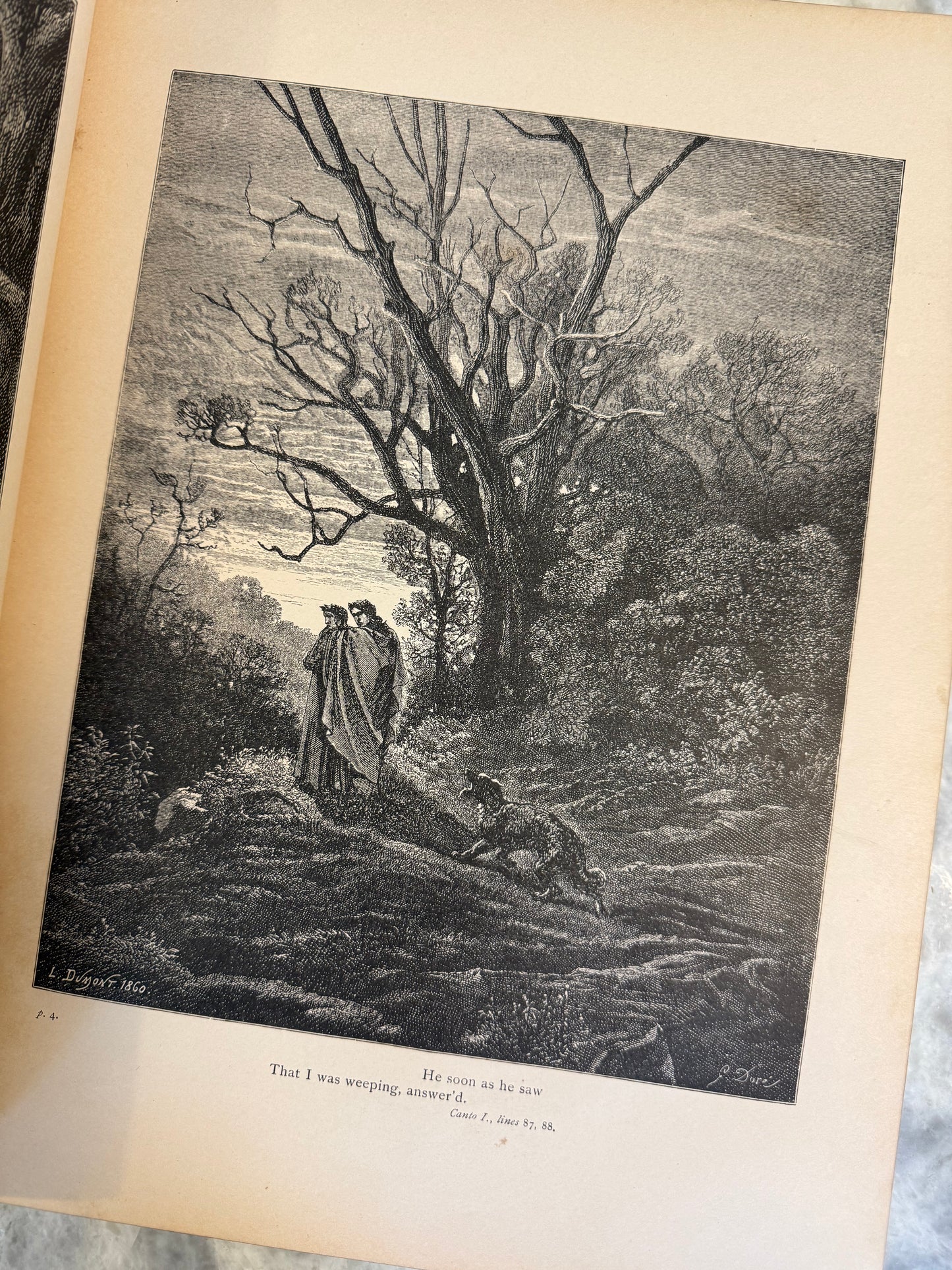 Rare collectible- Dante’s Inferno, translated by Rev. Henry Francis Cary from the original of Dante Alighieri, illustrated with the designs of Gustave Doré