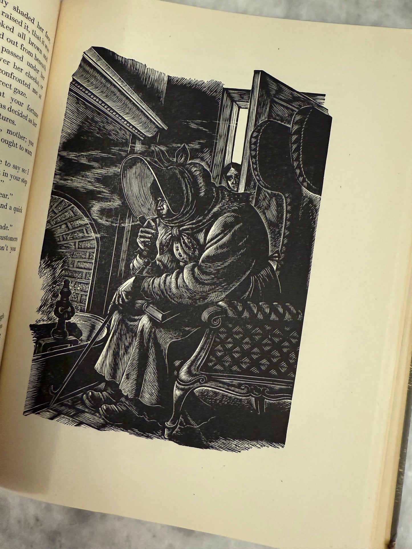 Jane Eyre by Charlotte Brontë with wood engravings by Fritz Eichenburg