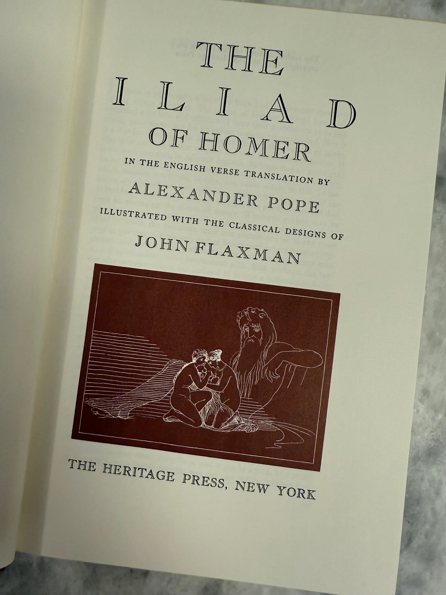 “The Illiad of Homer”