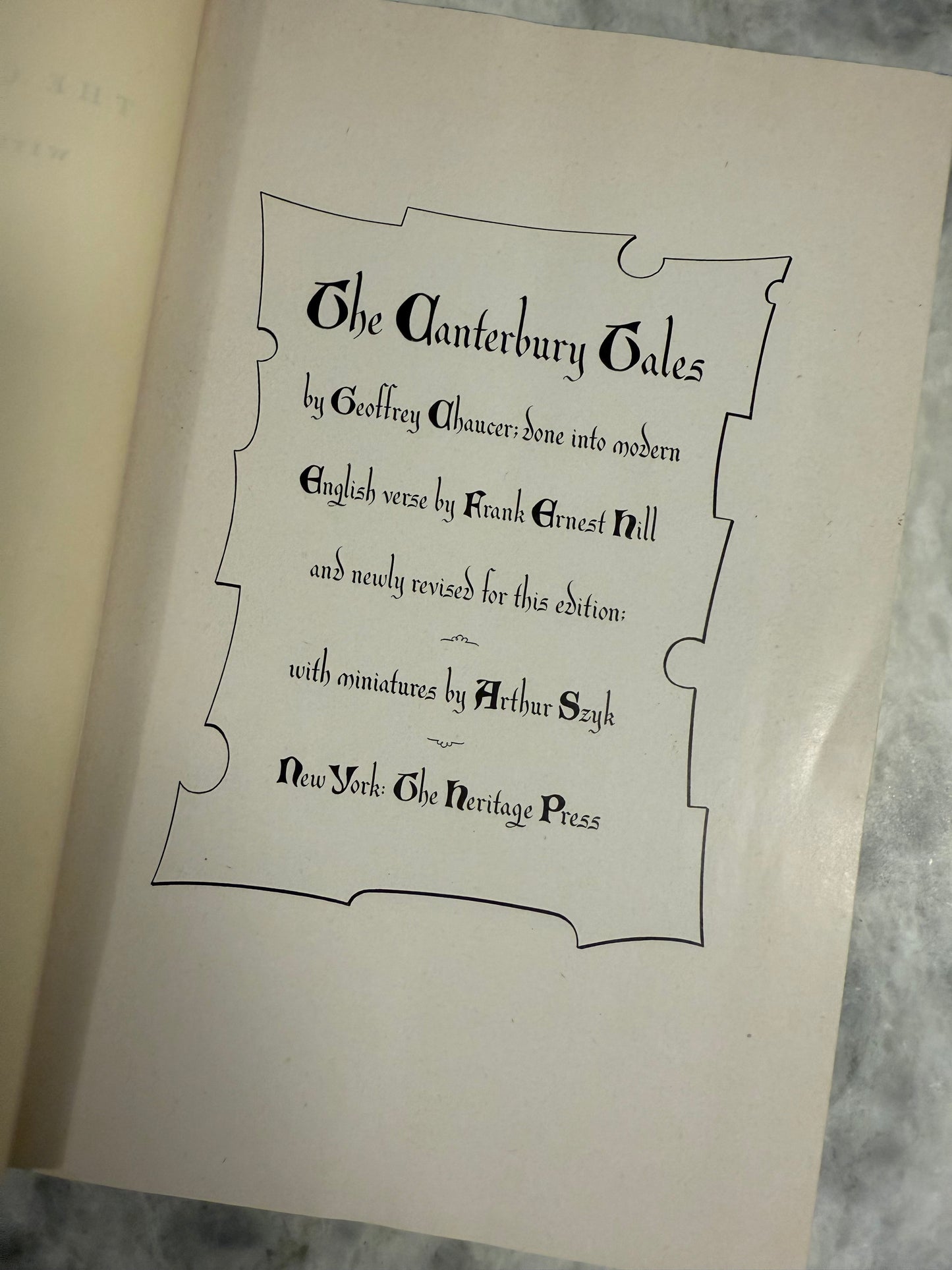 “The Canterbury Tales” by Geoffrey Chaucer