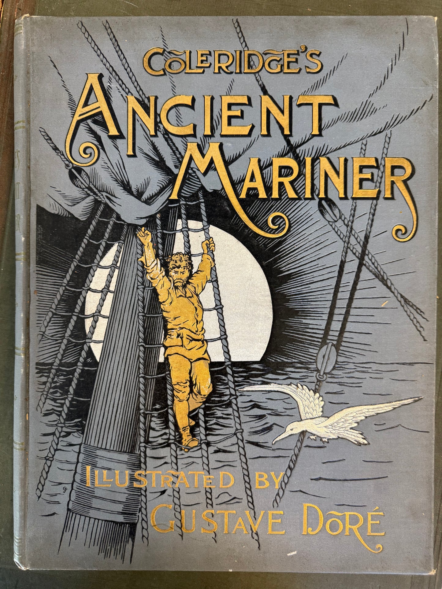 Rare collectible- Altemus’ Edition- The Rime of the Ancient Mariner by Samuel Taylor Coleridge illustrated by Gustave Dore
