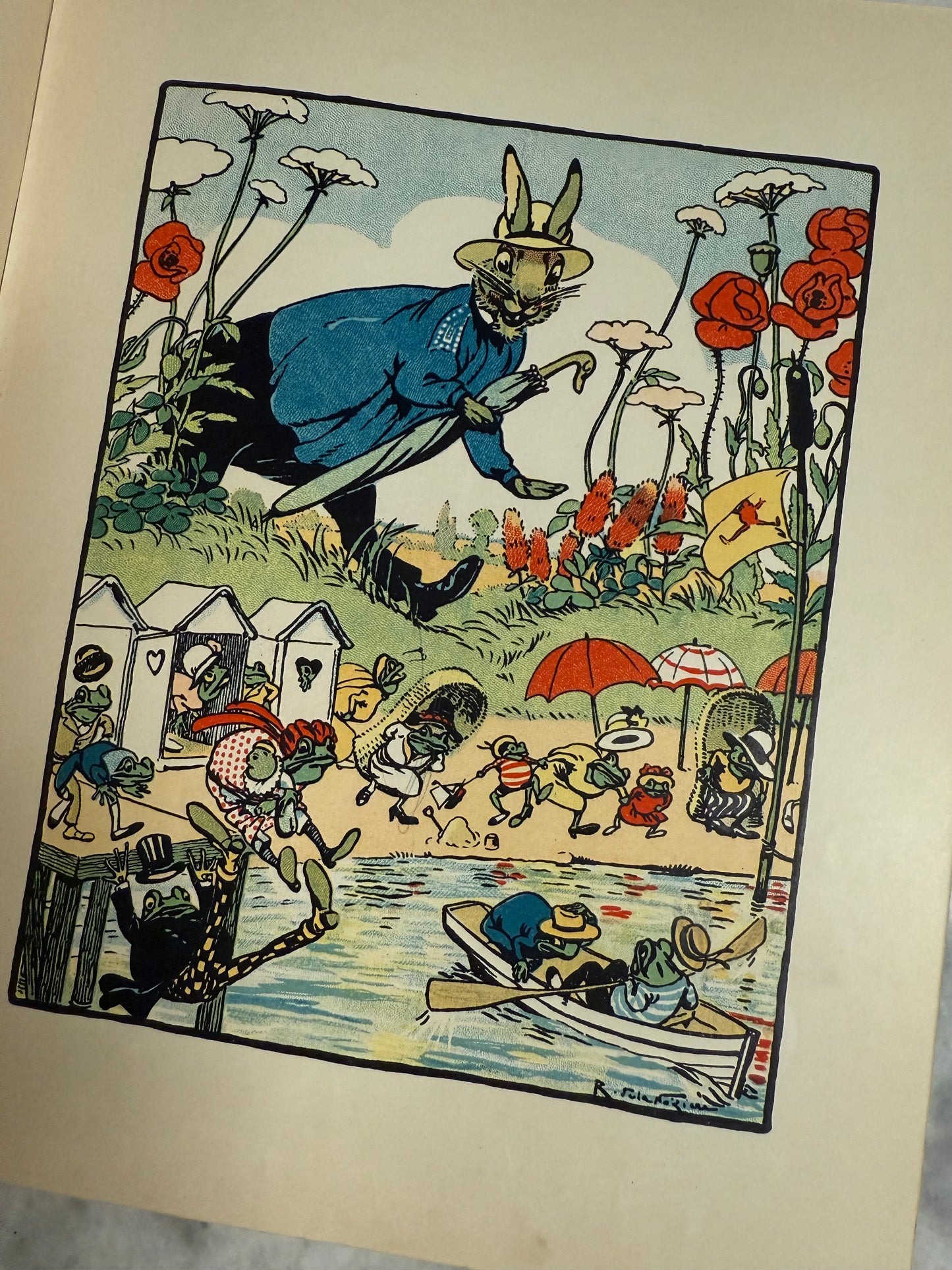 Rare- “Fables de La Fontaine” (1937, Maison Mame, Ill. R. de la Nézière)