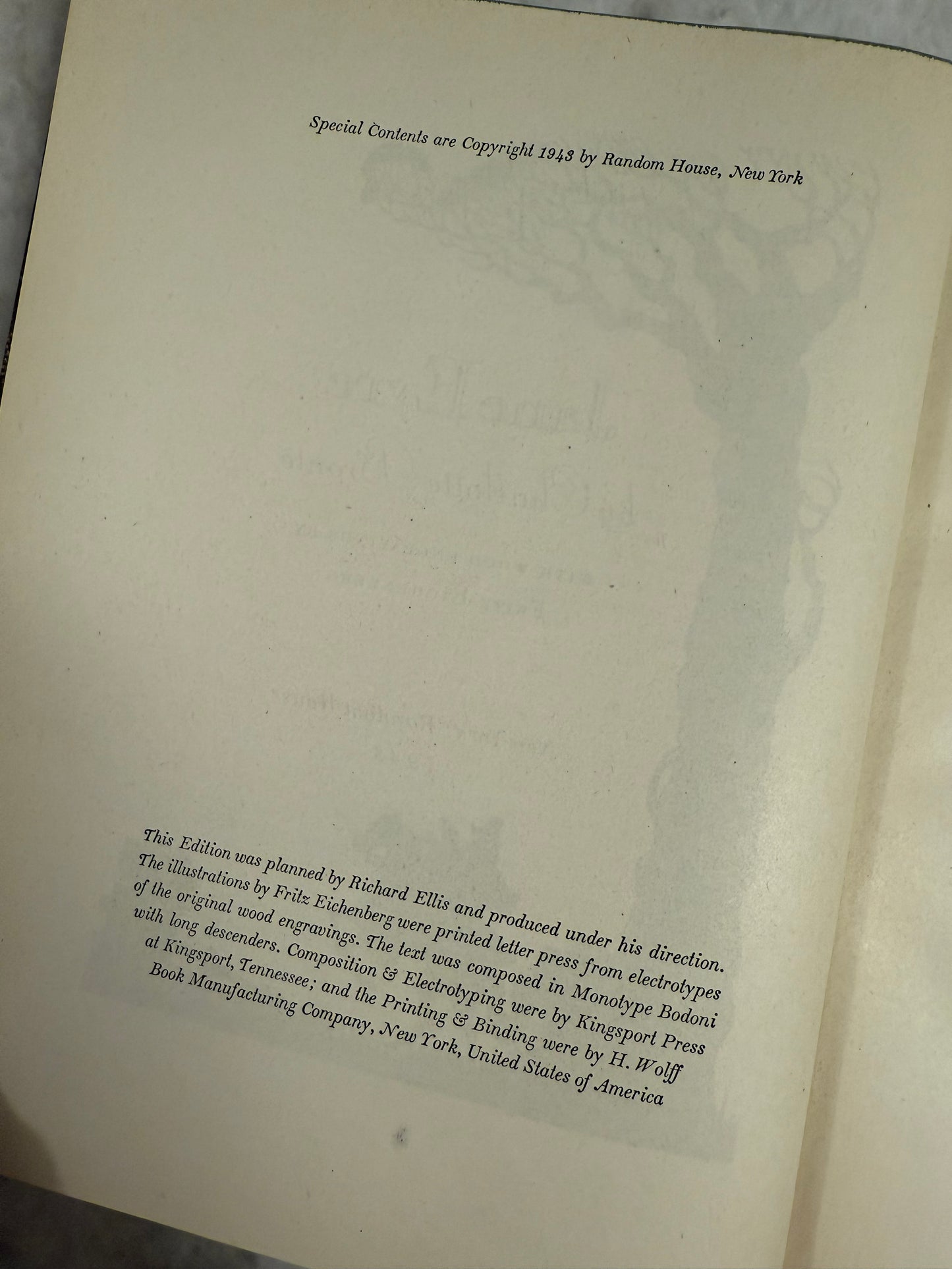 Jane Eyre by Charlotte Brontë with wood engravings by Fritz Eichenburg