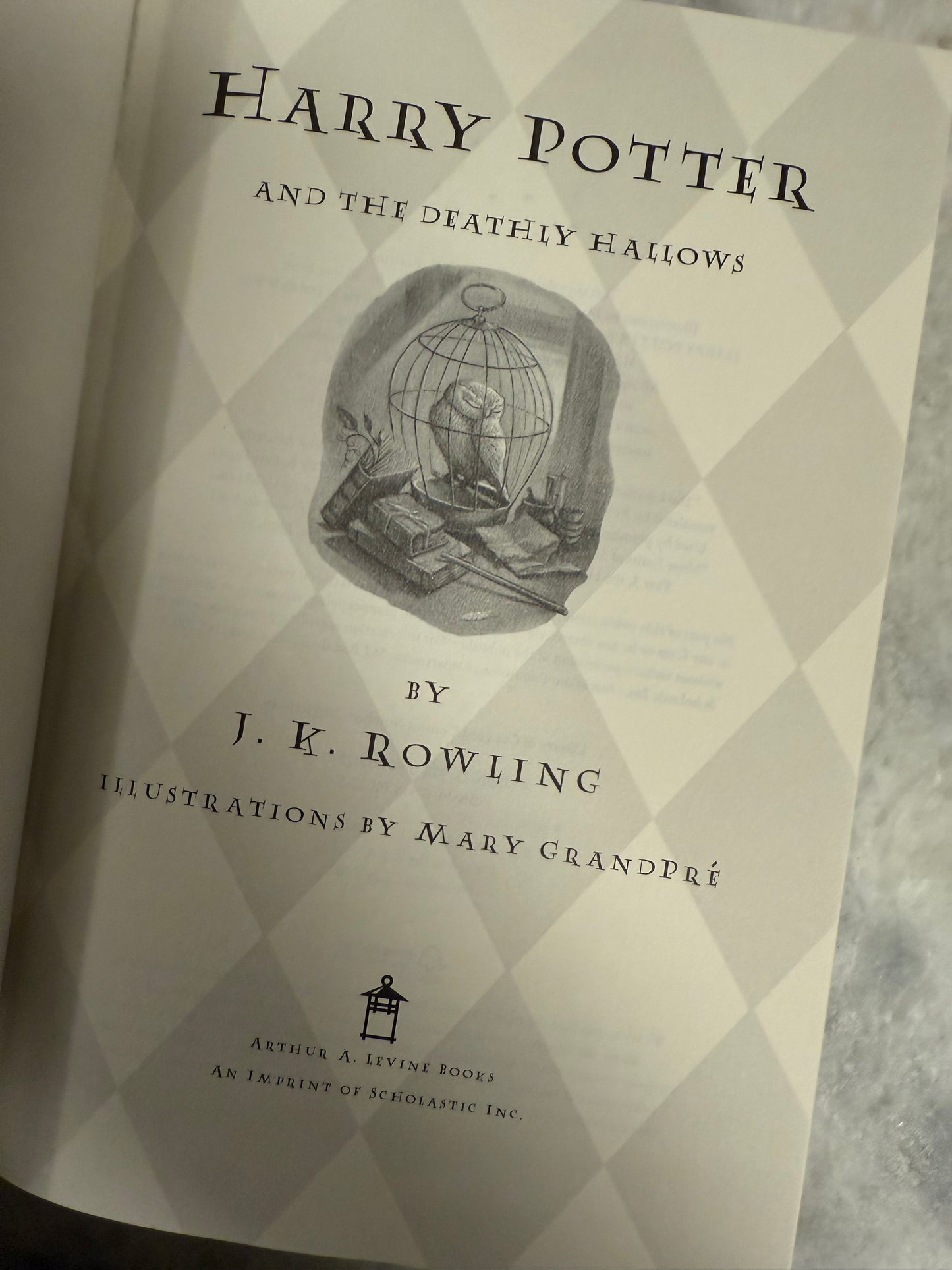 First Edition- First Printing- Harry Potter and the Deathly Hallows