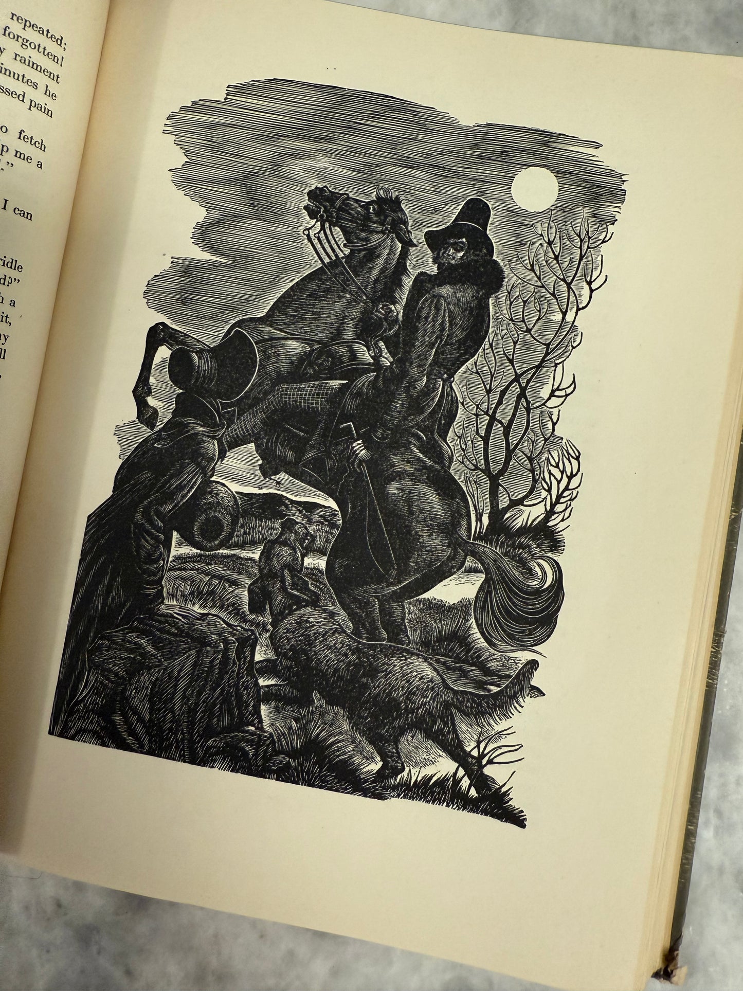 Jane Eyre by Charlotte Brontë with wood engravings by Fritz Eichenburg
