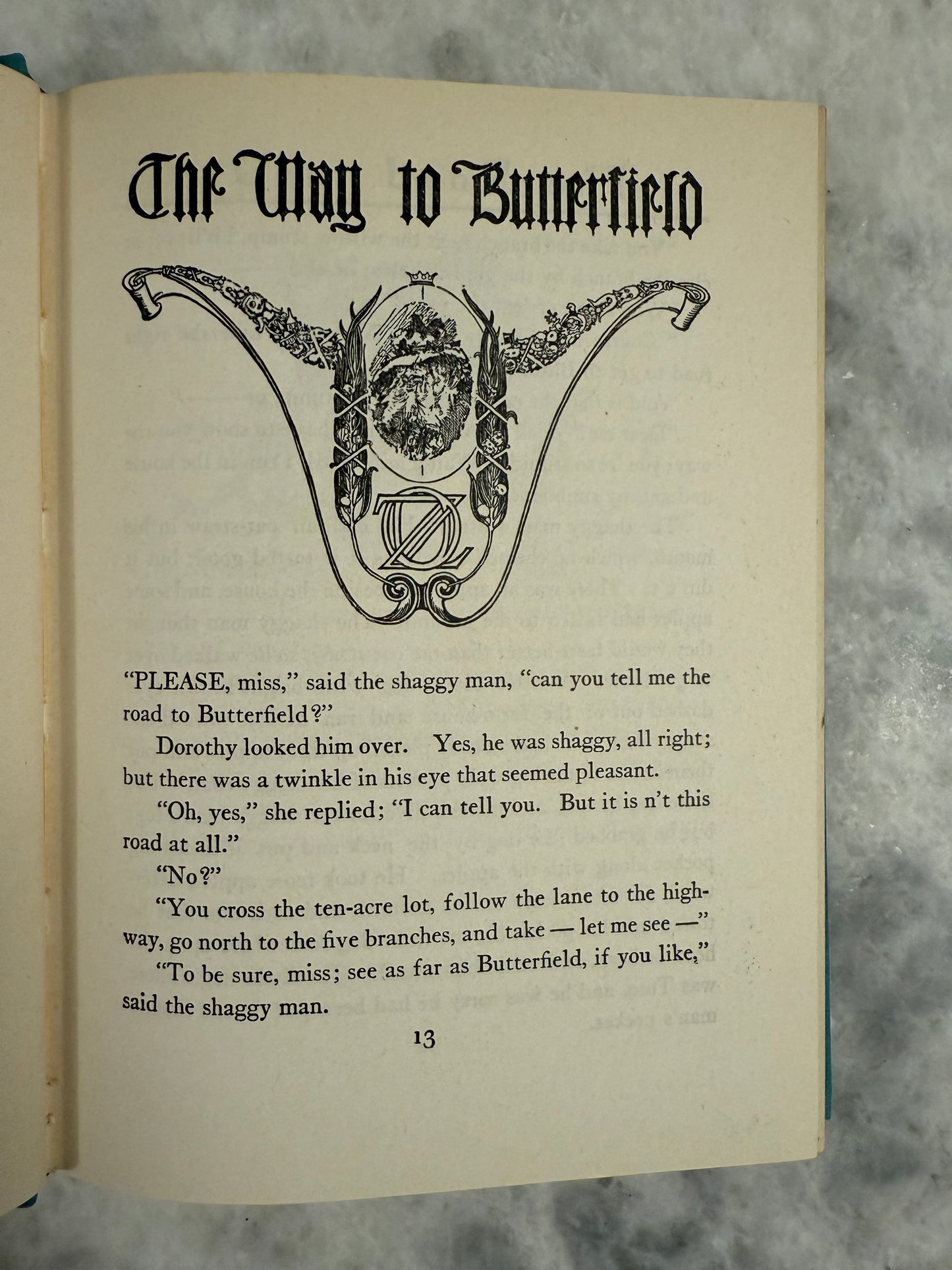 Collectible- The Road To Oz by L Frank Baum