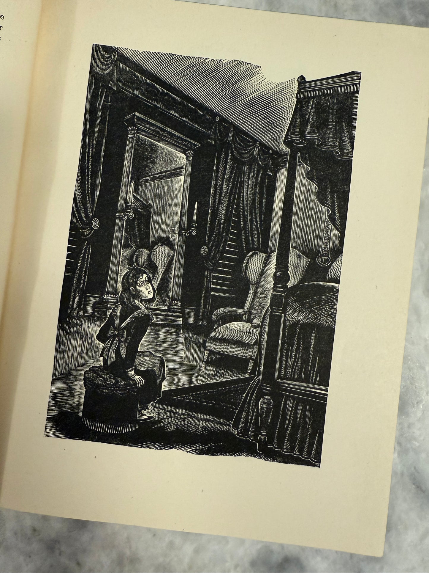 Jane Eyre by Charlotte Brontë with wood engravings by Fritz Eichenburg