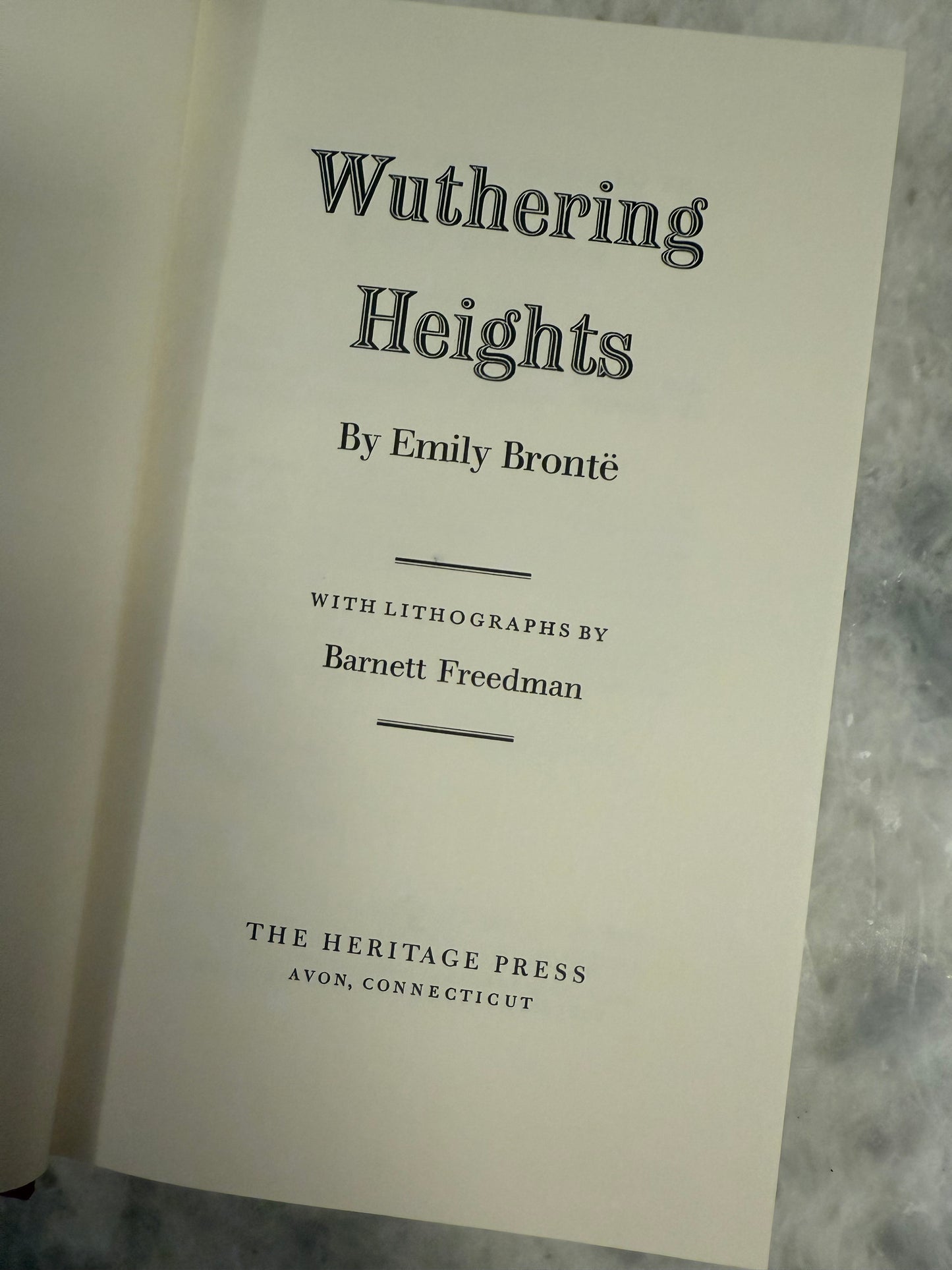 “Wuthering Heights” by Emily Brontë