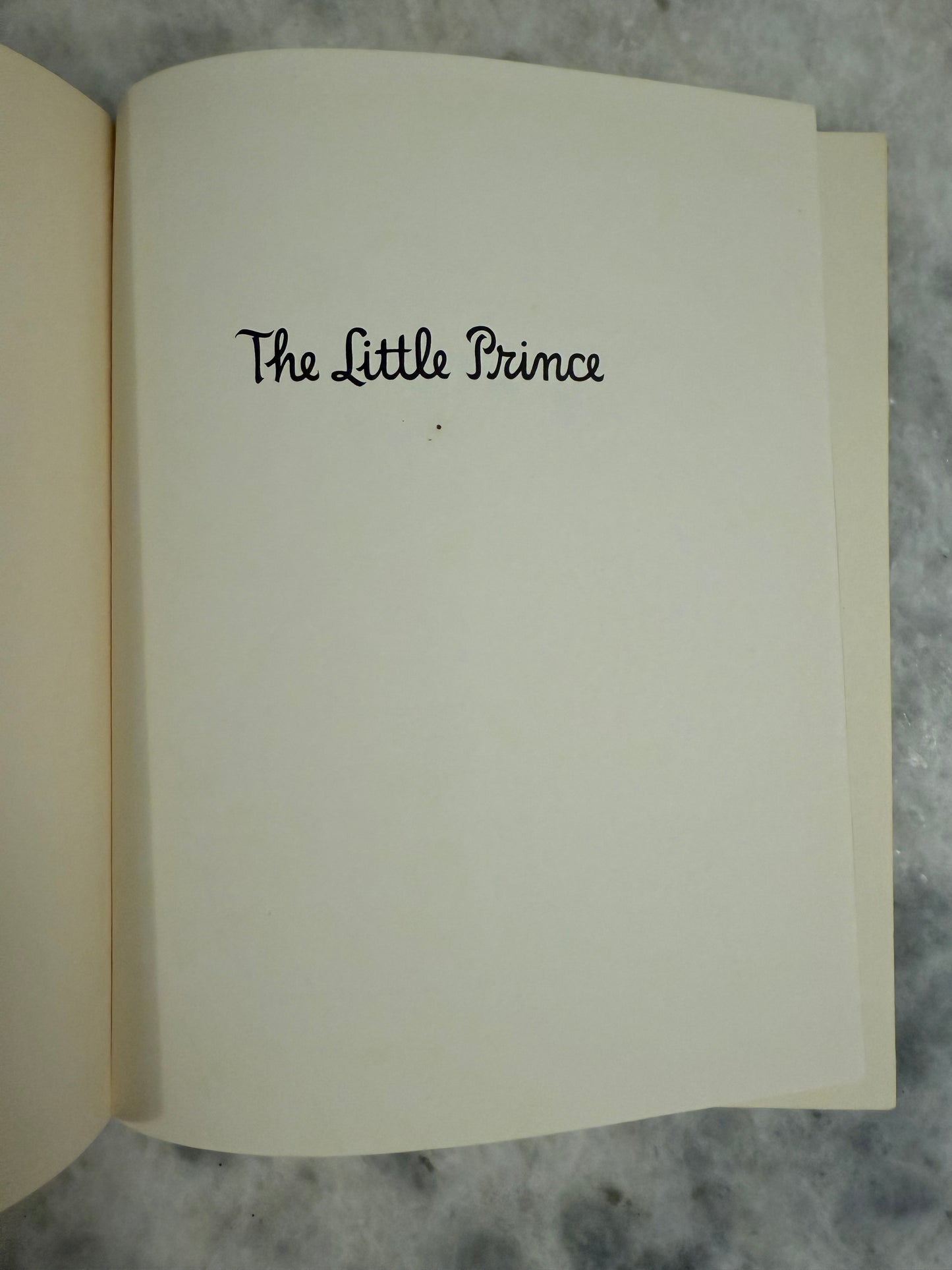“The Little Prince” (1943 Edition)