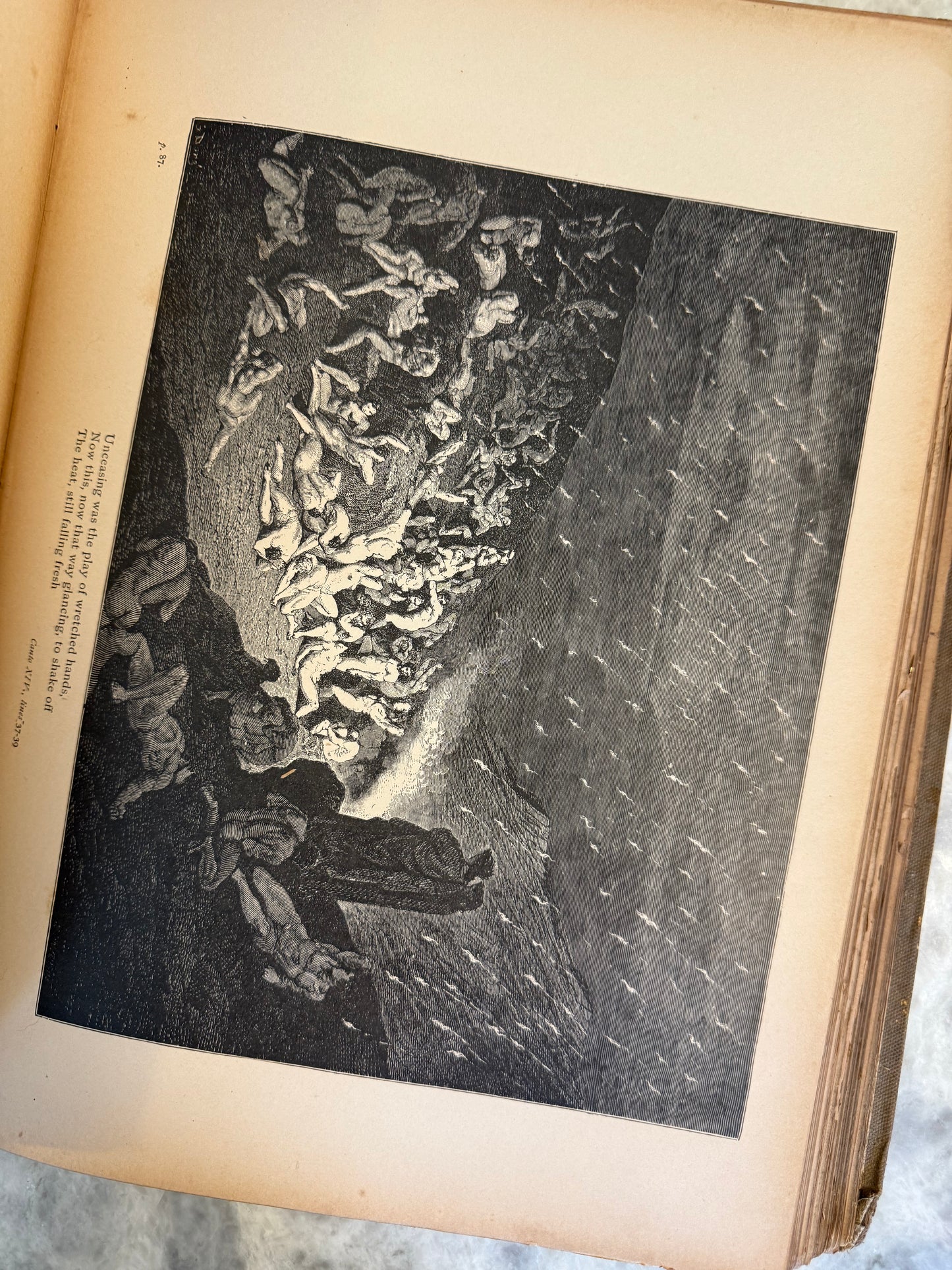 Rare collectible- Dante’s Inferno, translated by Rev. Henry Francis Cary from the original of Dante Alighieri, illustrated with the designs of Gustave Doré