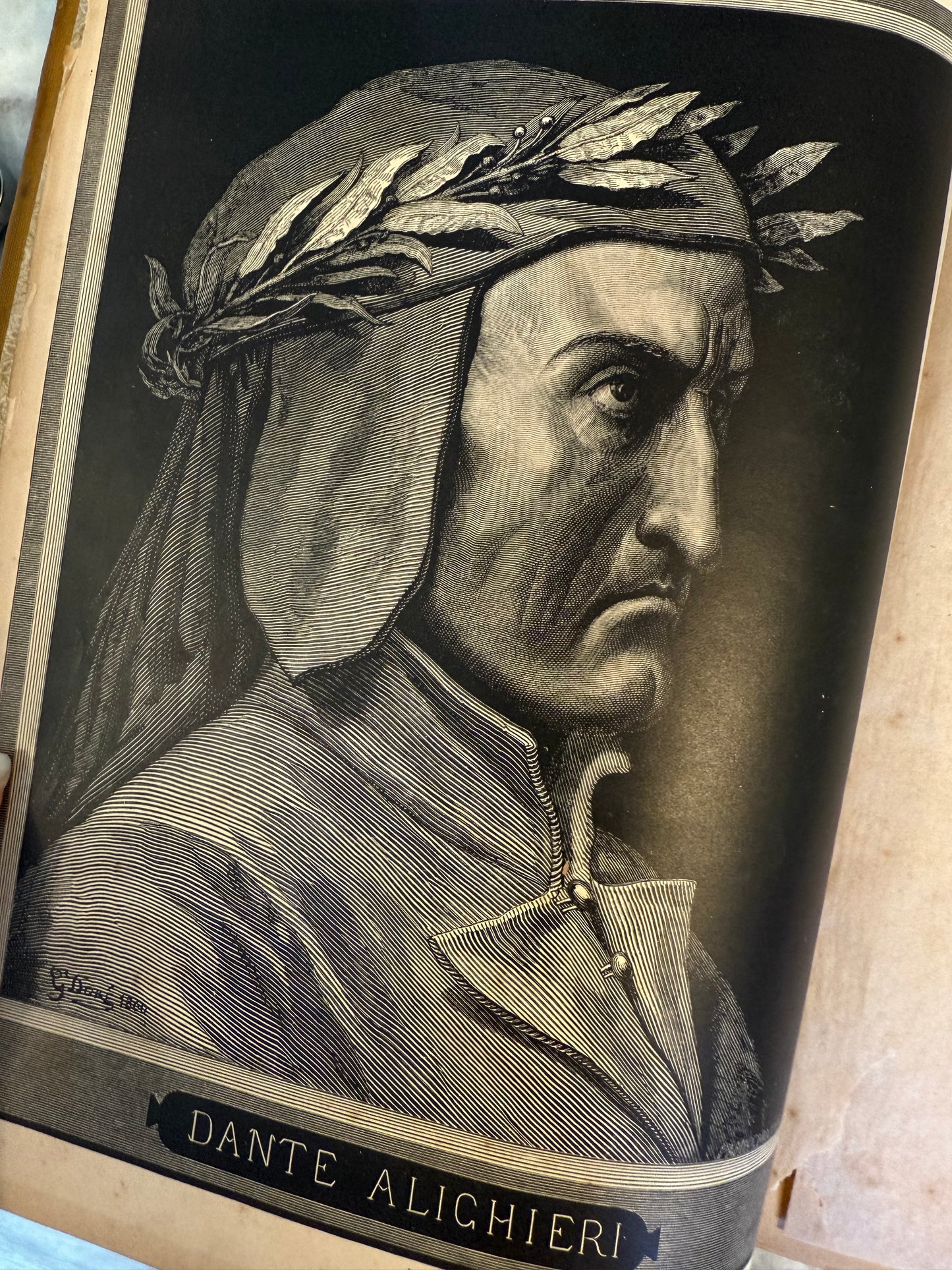 Rare collectible- Dante’s Inferno, translated by Rev. Henry Francis Cary from the original of Dante Alighieri, illustrated with the designs of Gustave Doré