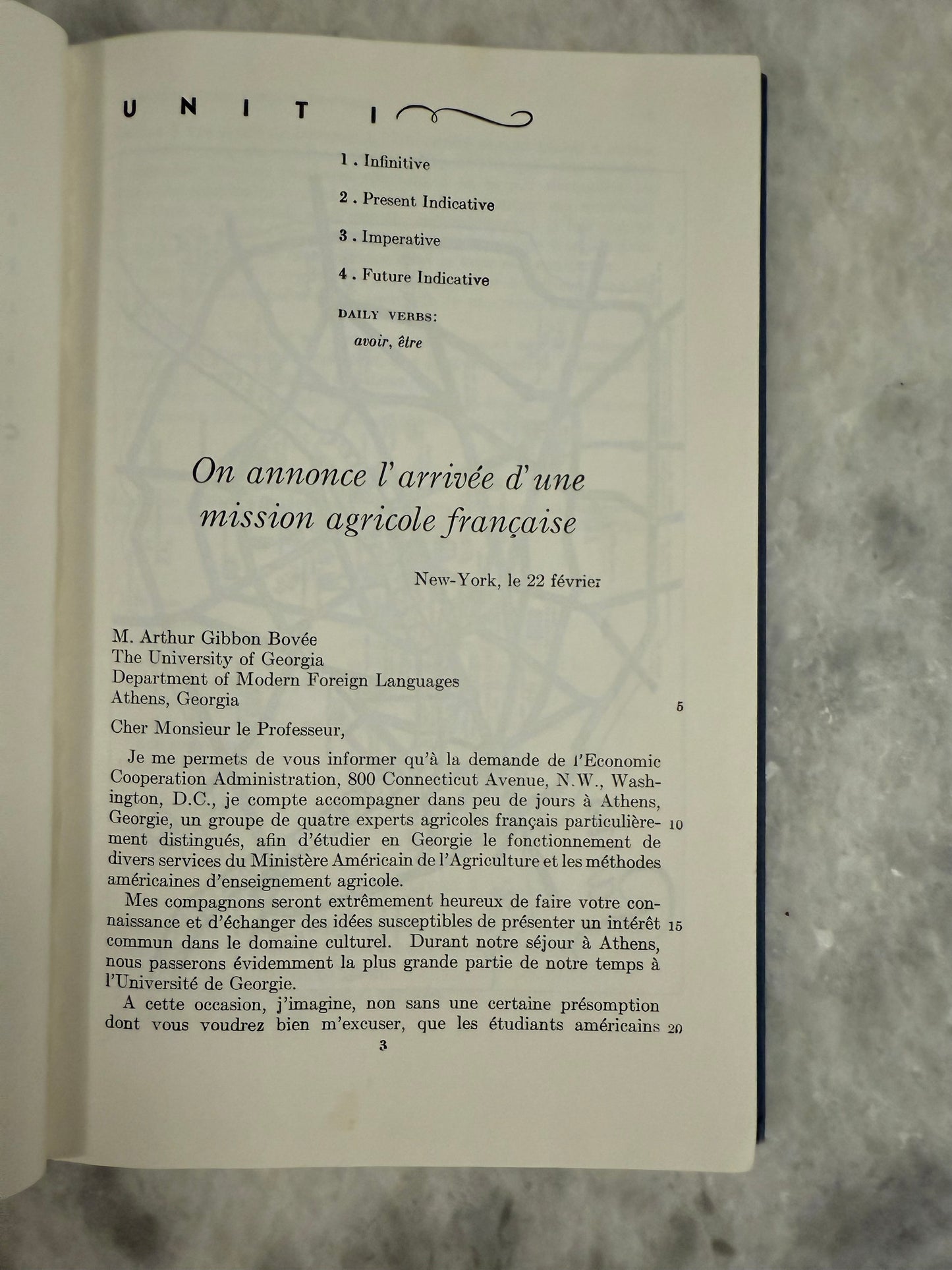 Lettres de Paris: Current French Grammar in Review (1954)