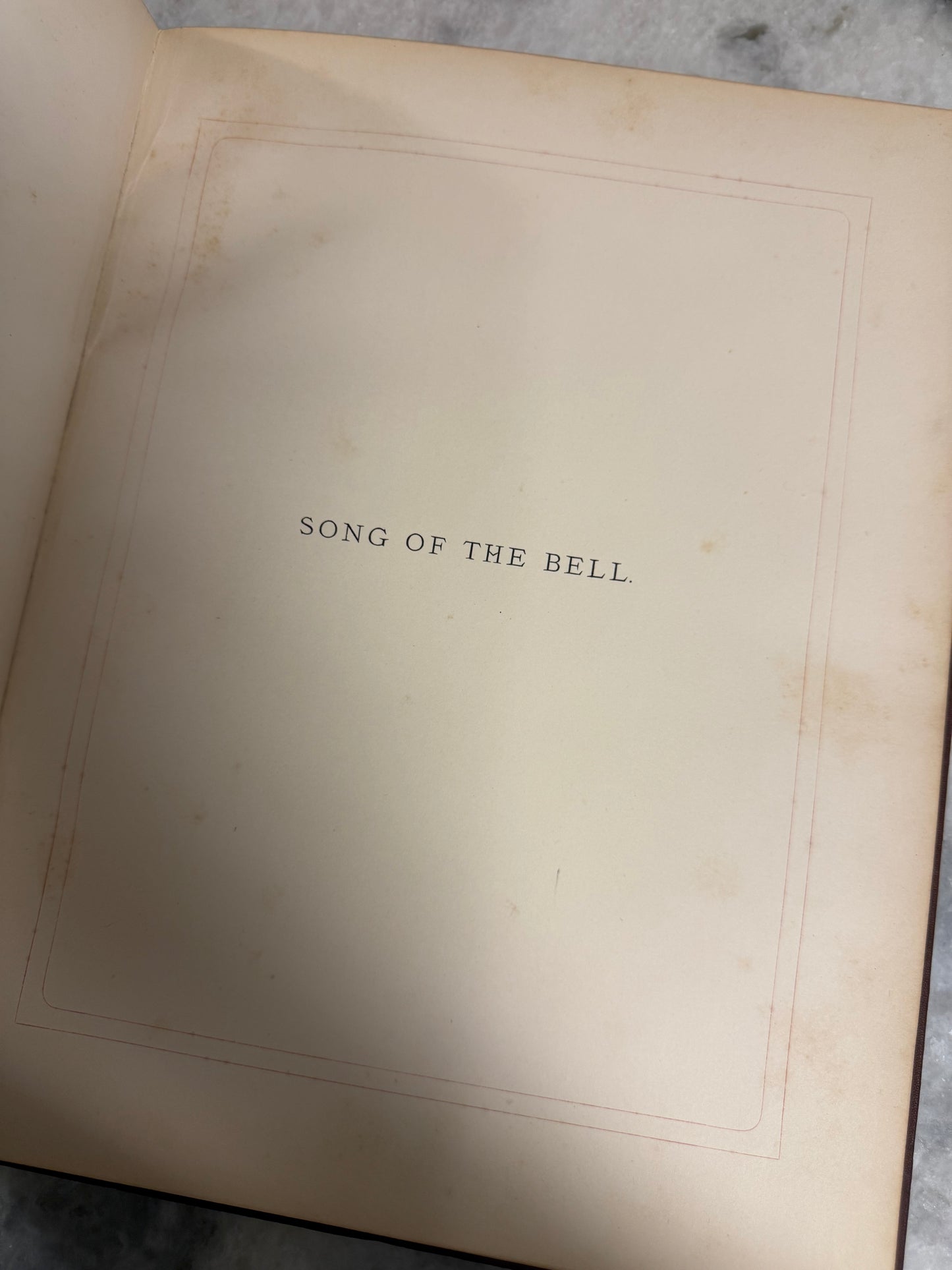 “Schiller’s Song of the Bell” (c. 1870)