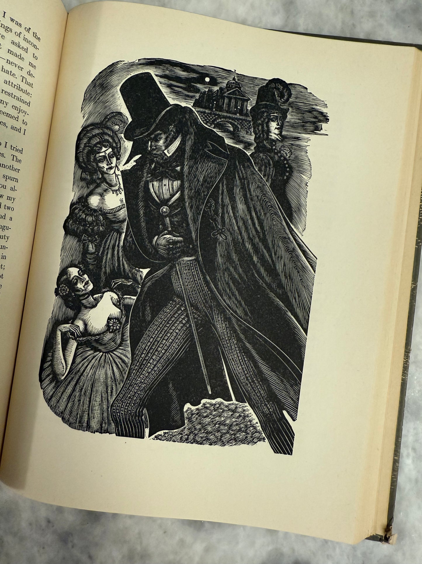 Jane Eyre by Charlotte Brontë with wood engravings by Fritz Eichenburg