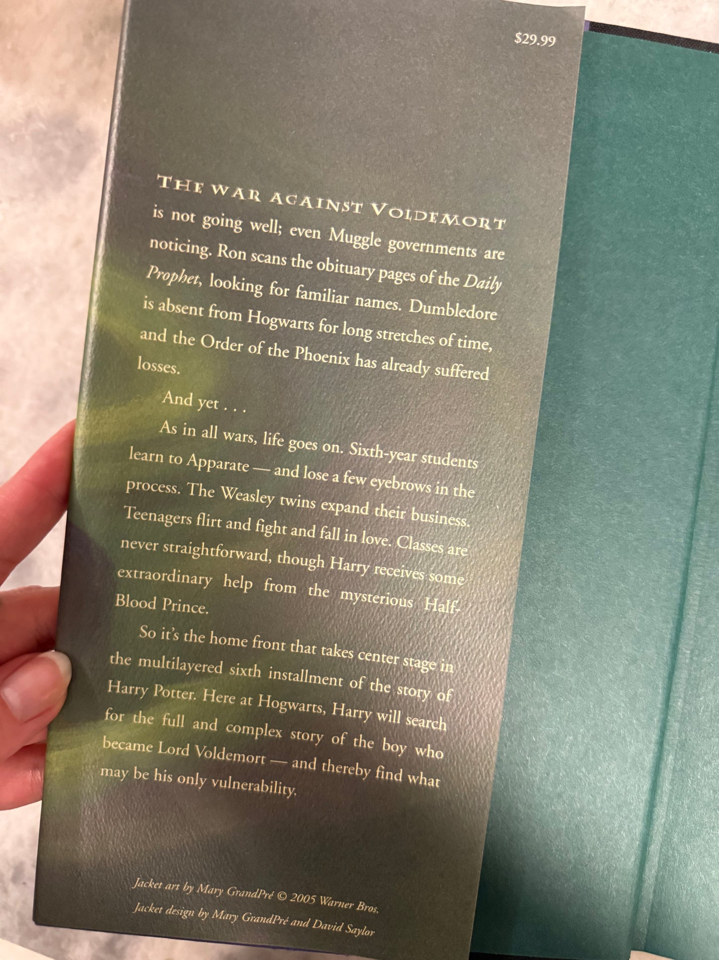 First Edition- First printing- Harry Potter and the Half-Blood Prince