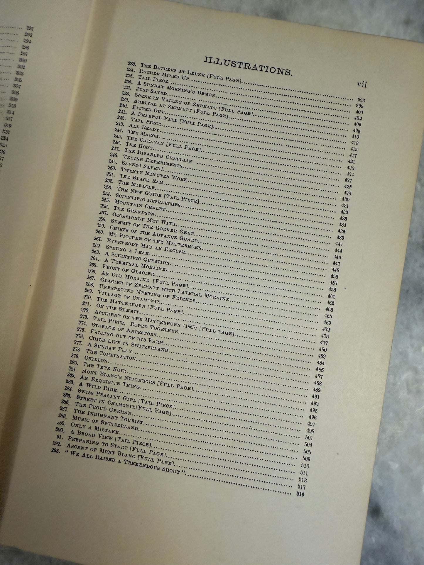 “A Tramp Abroad” by Mark Twain (Samuel L. Clemens) (1889)