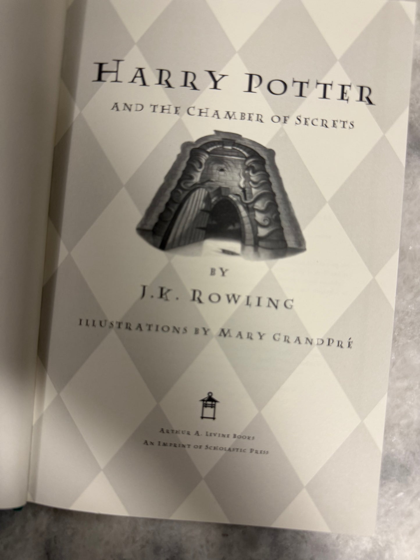 First Edition- First Printing- Harry Potter and the Chamber of Secrets