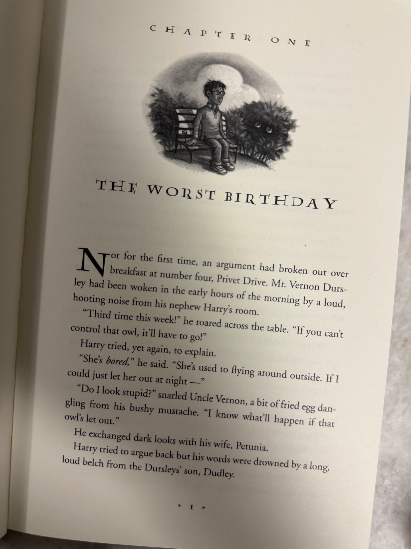 First Edition- First Printing- Harry Potter and the Chamber of Secrets
