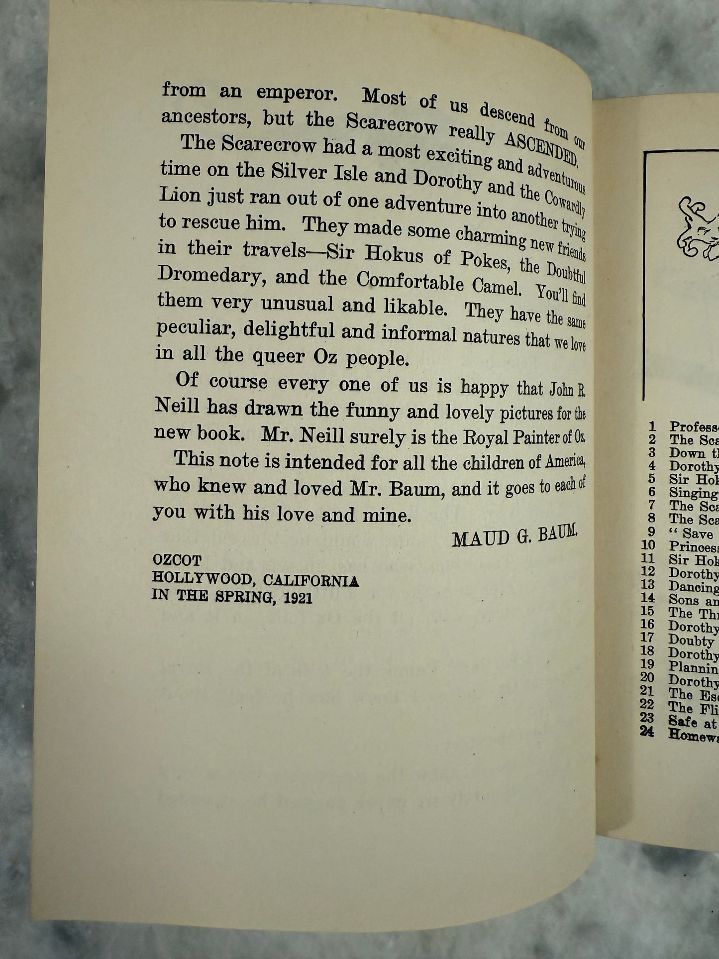Collectible- The Royal Book of Oz by L. Frank Baum