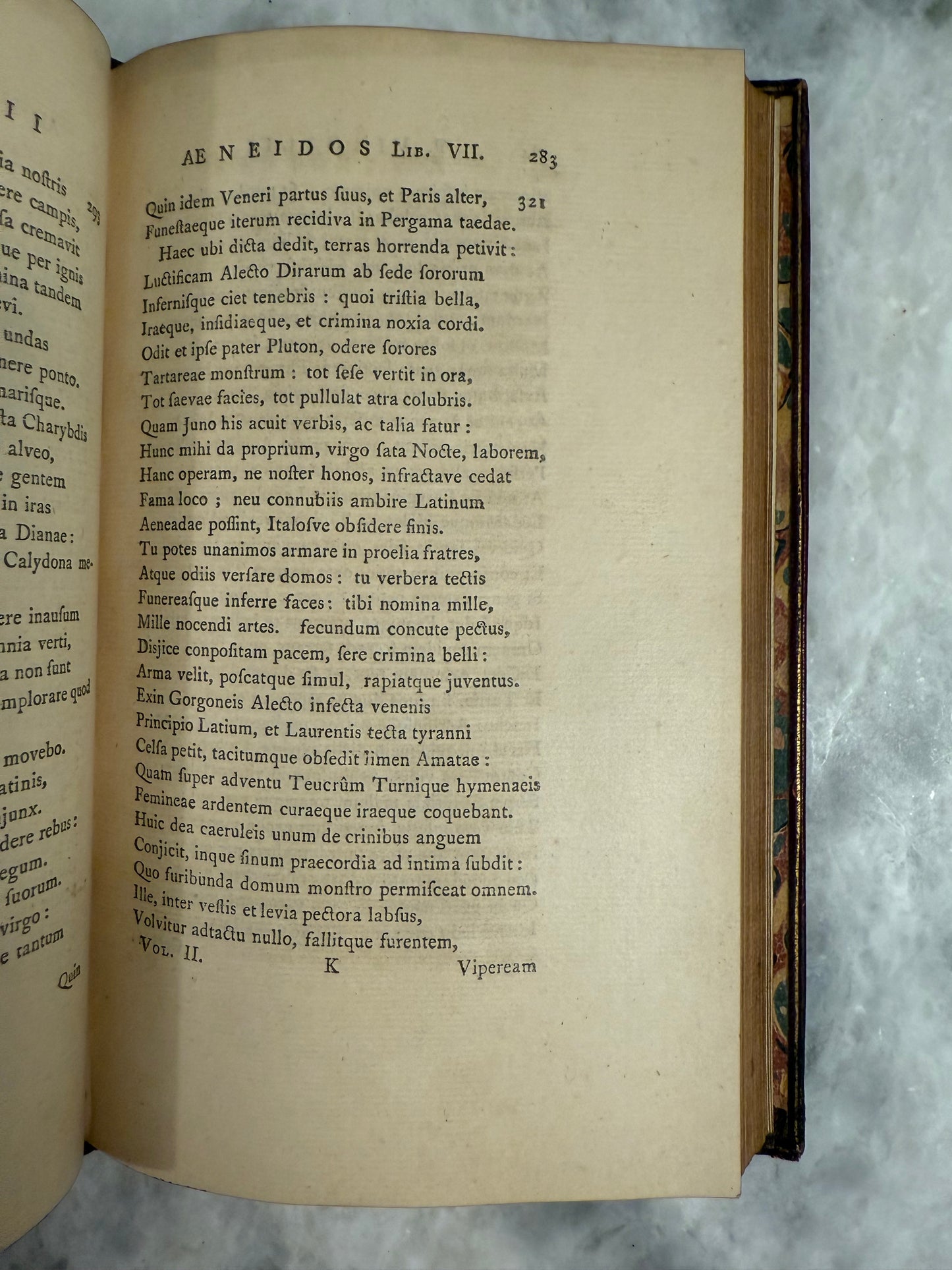 Scarce- 2 Volume set: Bucolica, Georgica, et Aeneis by Virgil (1795)