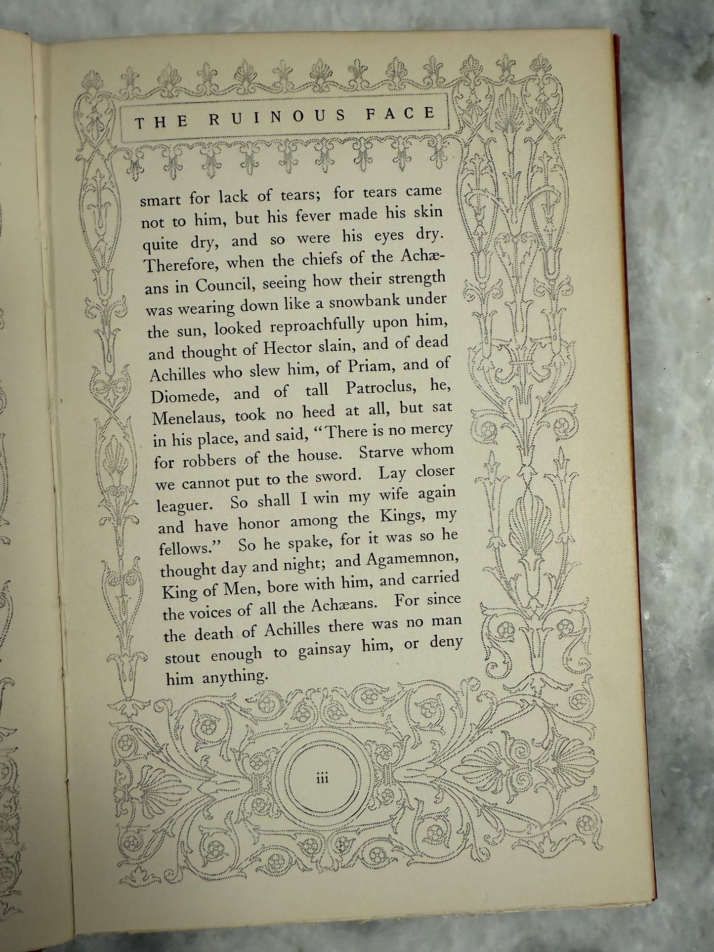 First Edition- “The Ruinous Face” by Maurice Hewlett (1909)