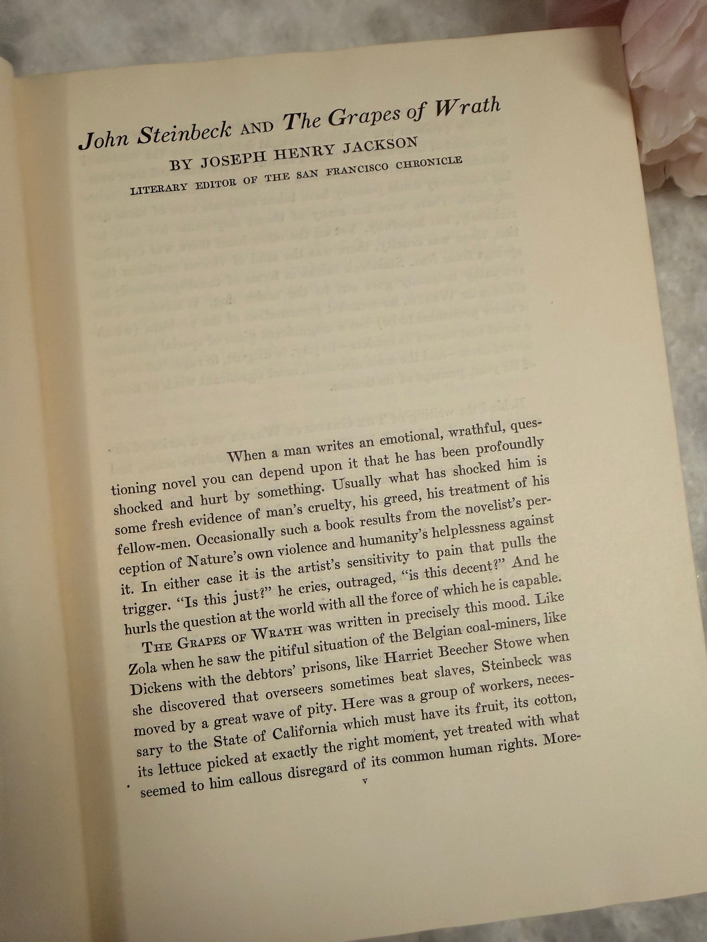 Collectible- Illustrated Grapes of Wrath by Steinbeck