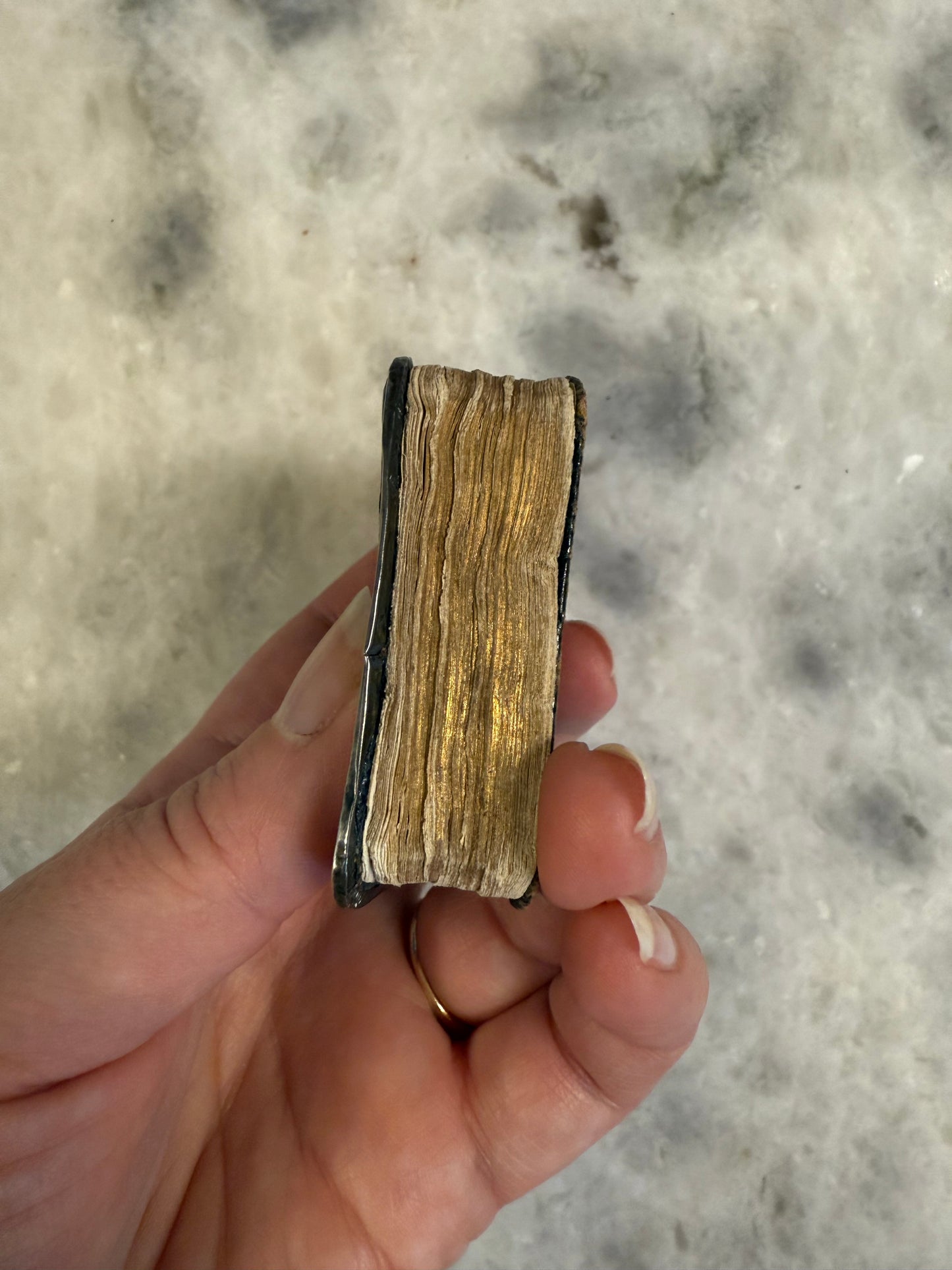 Rare- Antique Silver Common Prayer Book
