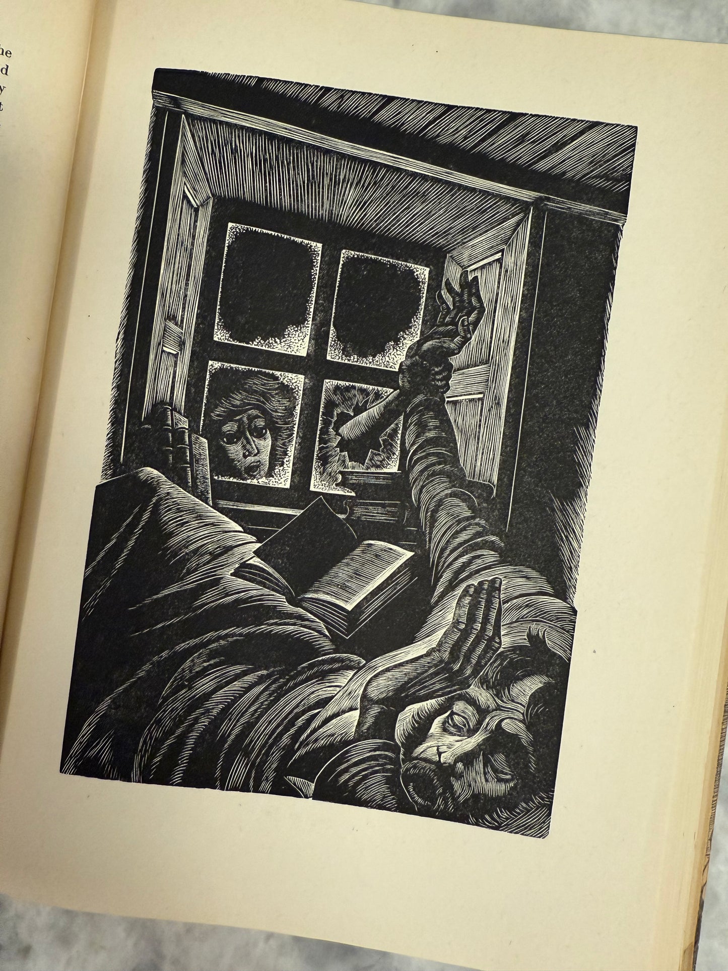 Wuthering Heights by Emily Brontë with wood engravings by Fritz Eichenburg