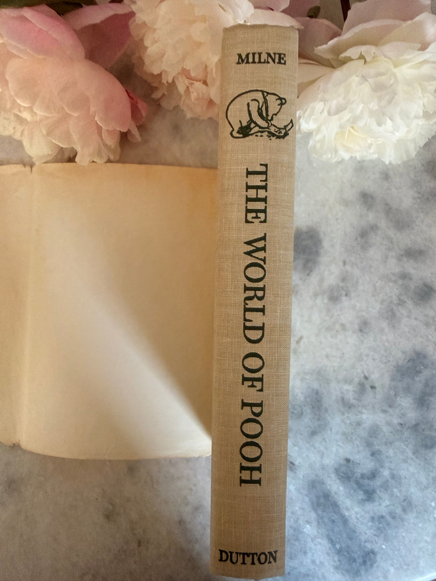 Rare Collectible- 1956 edition of The World of Pooh by A.A. Milne with color illustrations