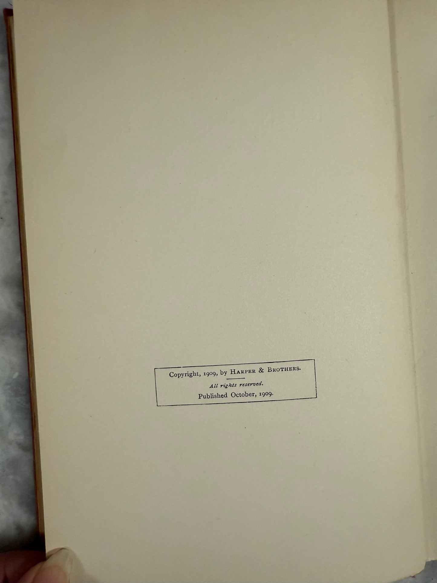 First Edition- “The Ruinous Face” by Maurice Hewlett (1909)