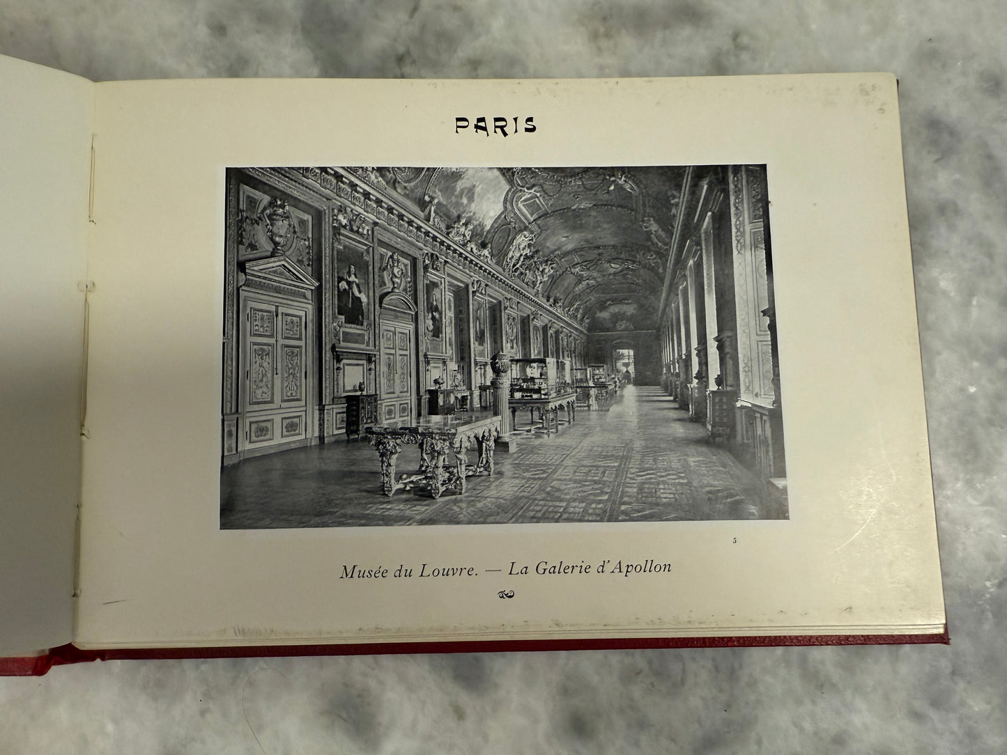 Collectible- Photogravure album titled “Paris, St. Cloud, Versailles & Trianons” (1900-1910)