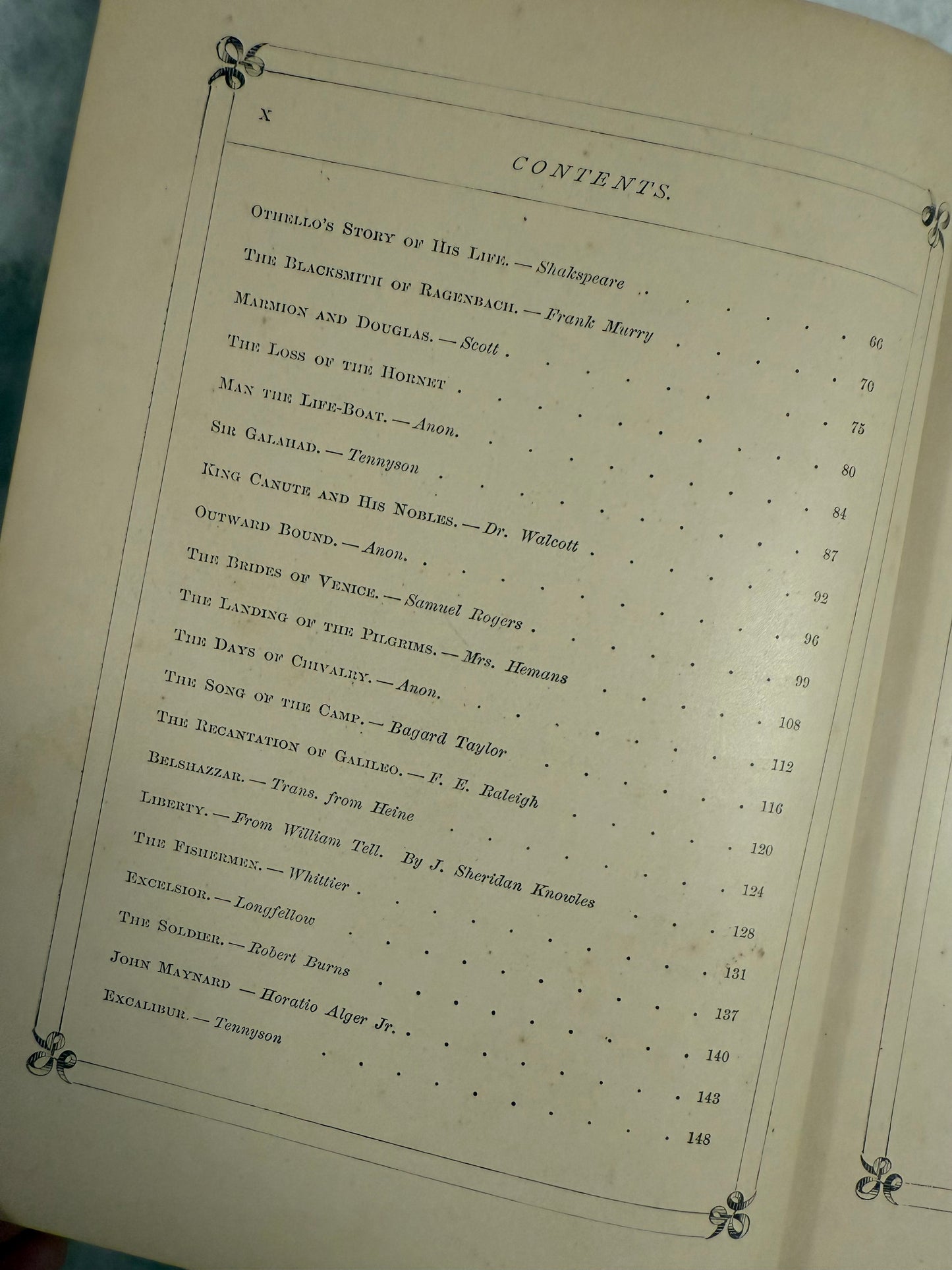 Collectible- “Ballads of Bravery” with 40 engravings (1877)