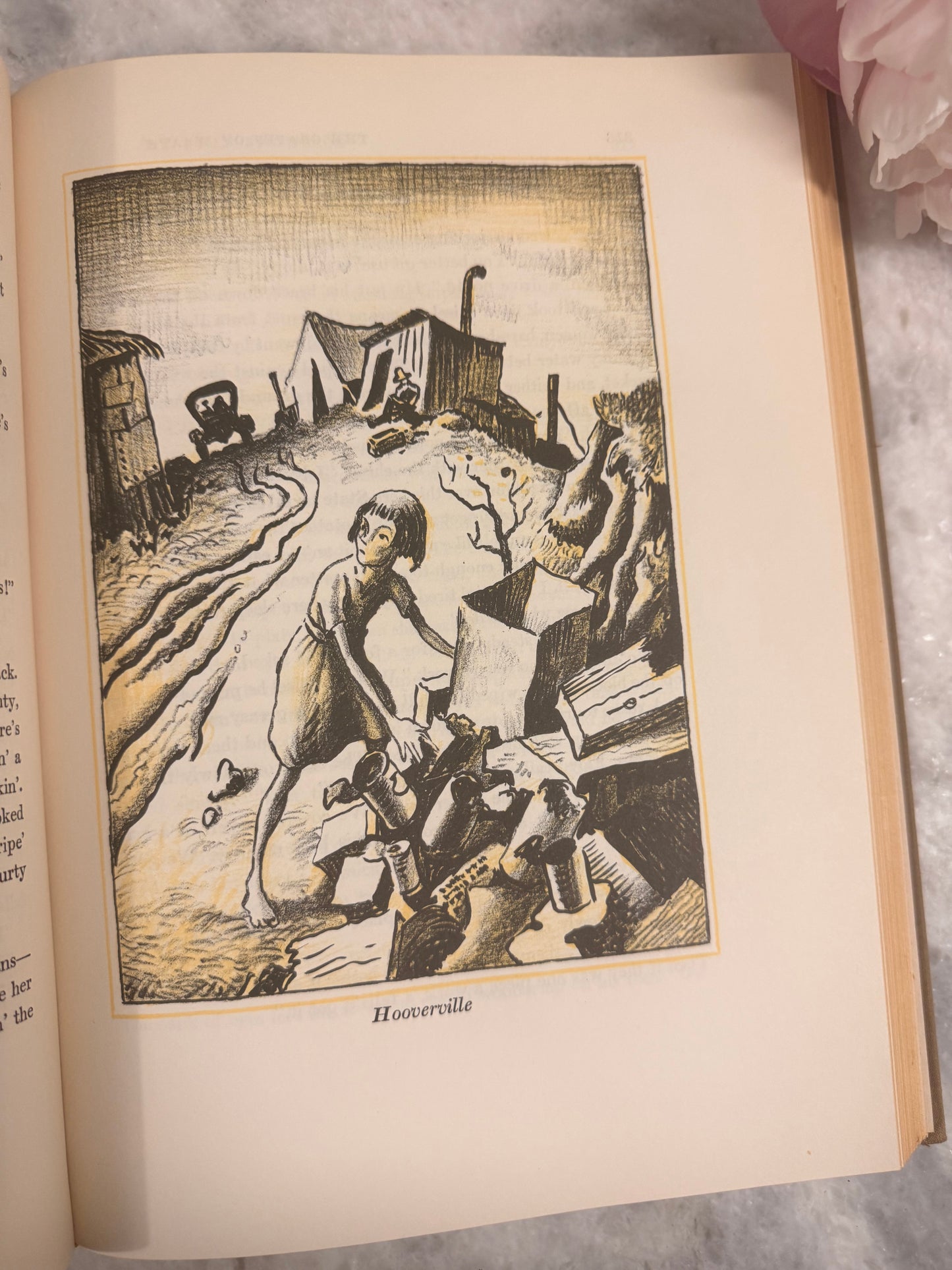 Collectible- Illustrated Grapes of Wrath by Steinbeck